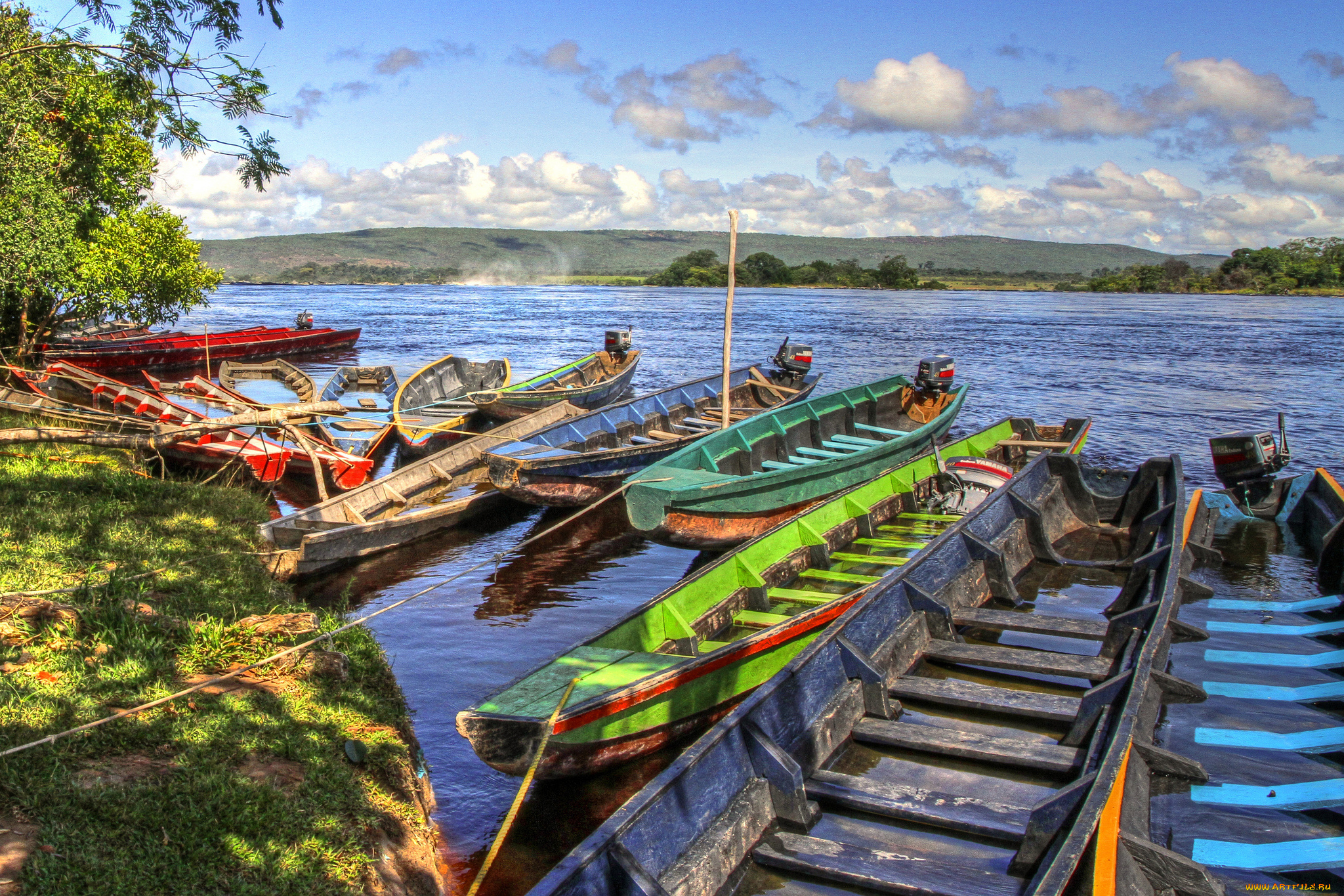 корабли, лодки, , шлюпки, река