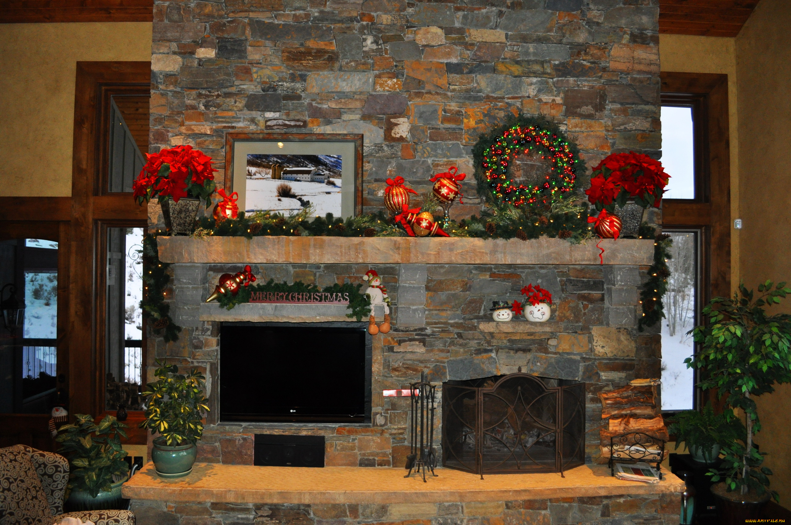 интерьер, камины, камин