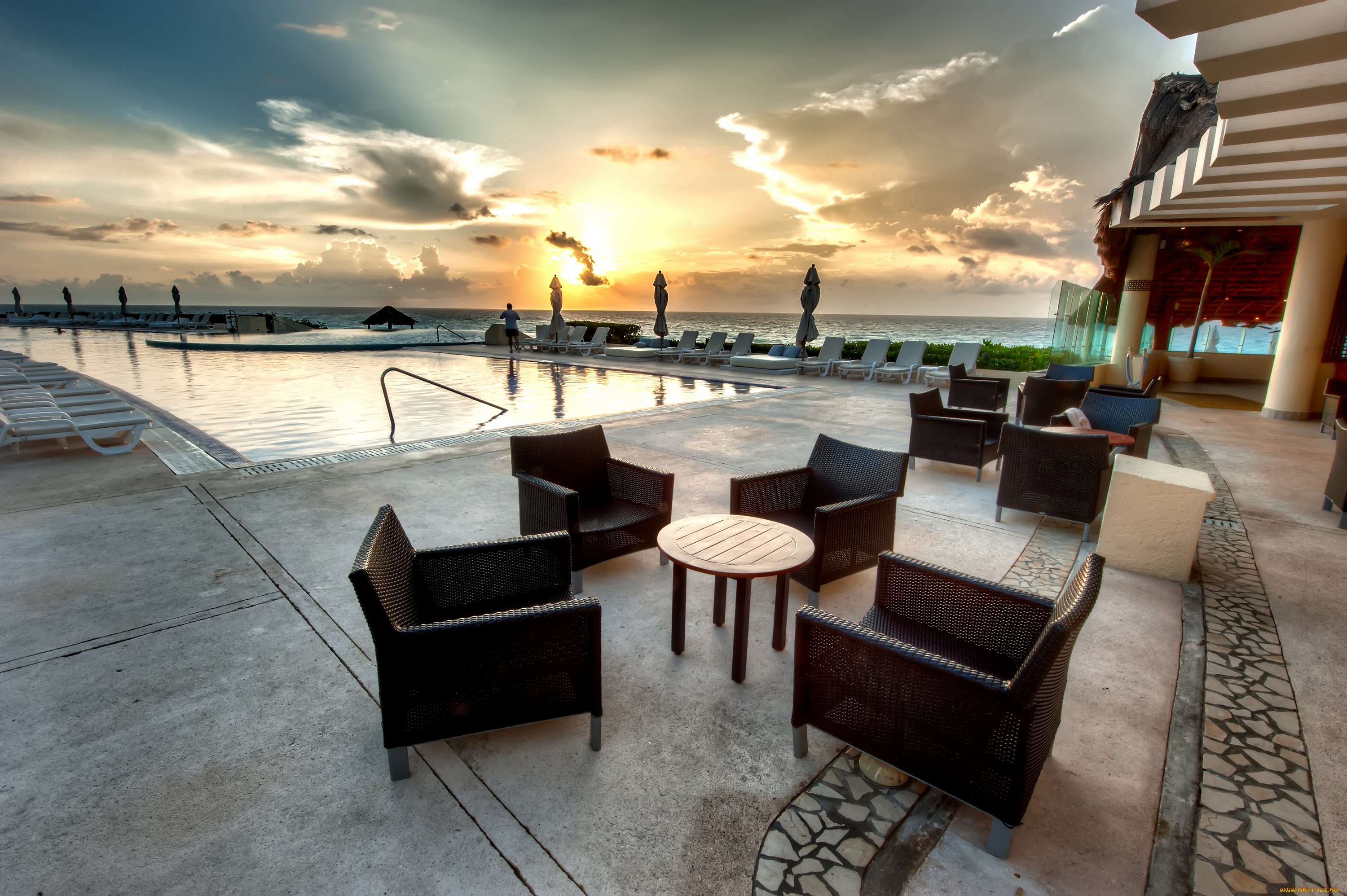 интерьер, бассейны, , открытые, площадки, отдых