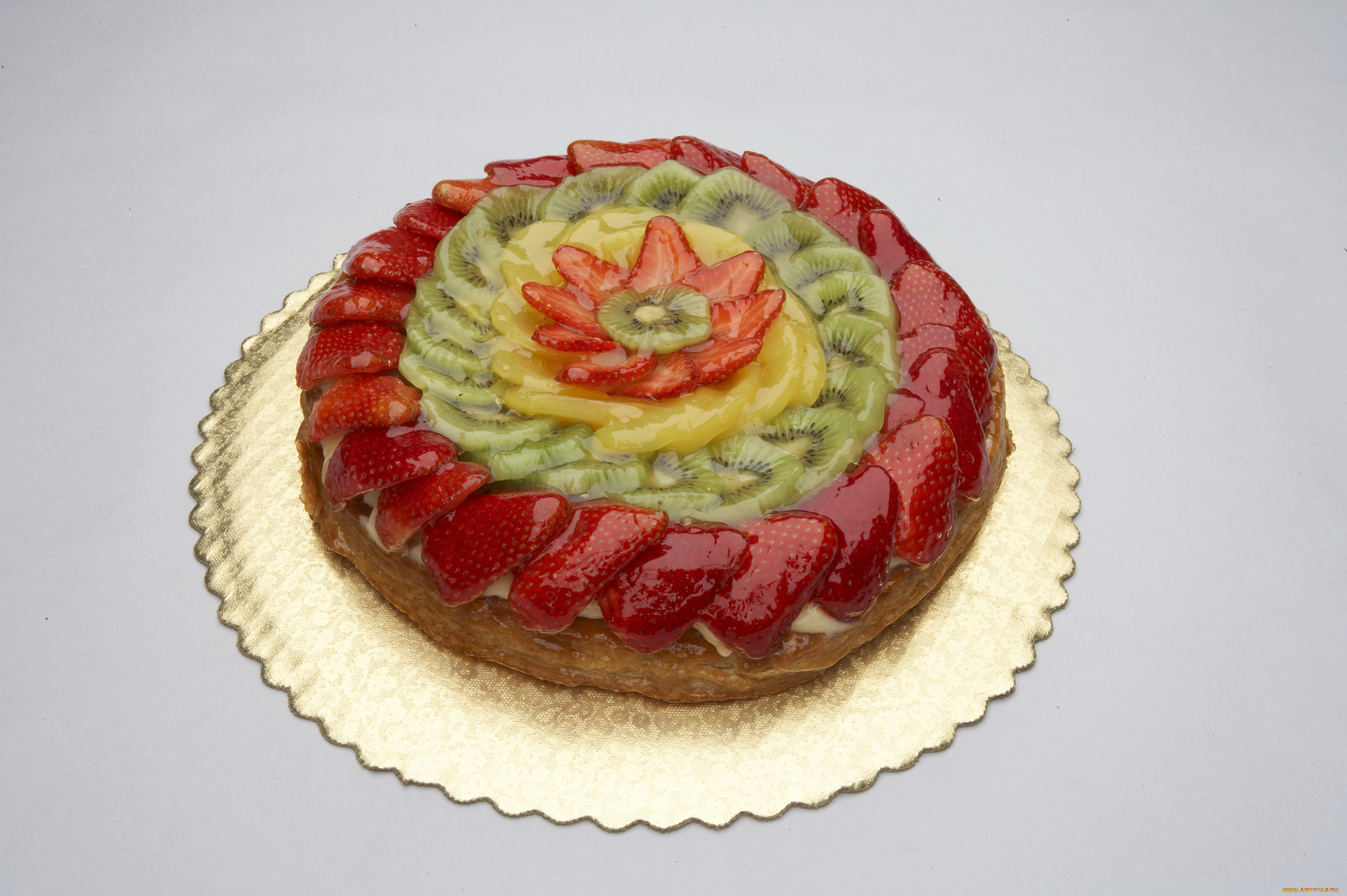 еда, -, торт, , и, только, клубника, украшения, торт