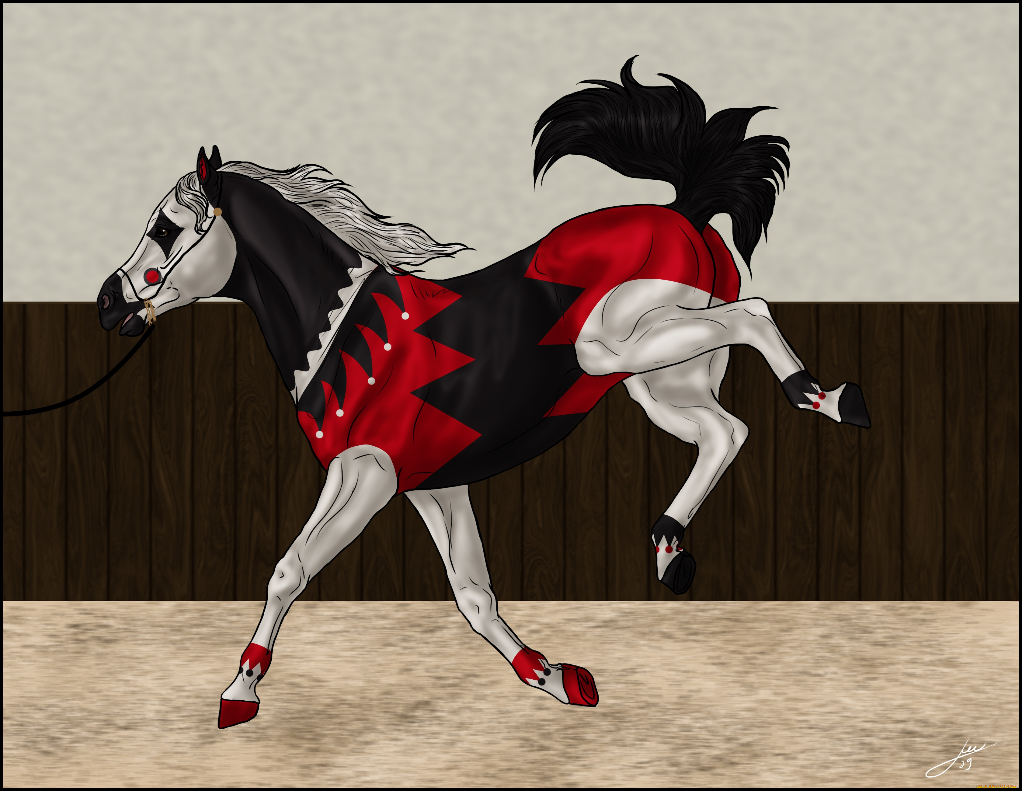 рисованные, животные, , сказочные, , мифические, лошадь