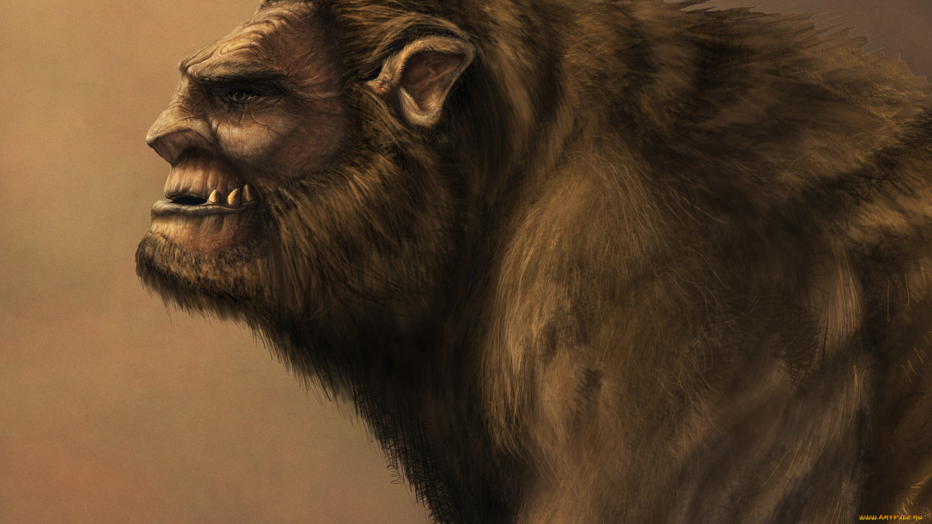 anas, riasat, фэнтези, существа, клыки, существо, монстр