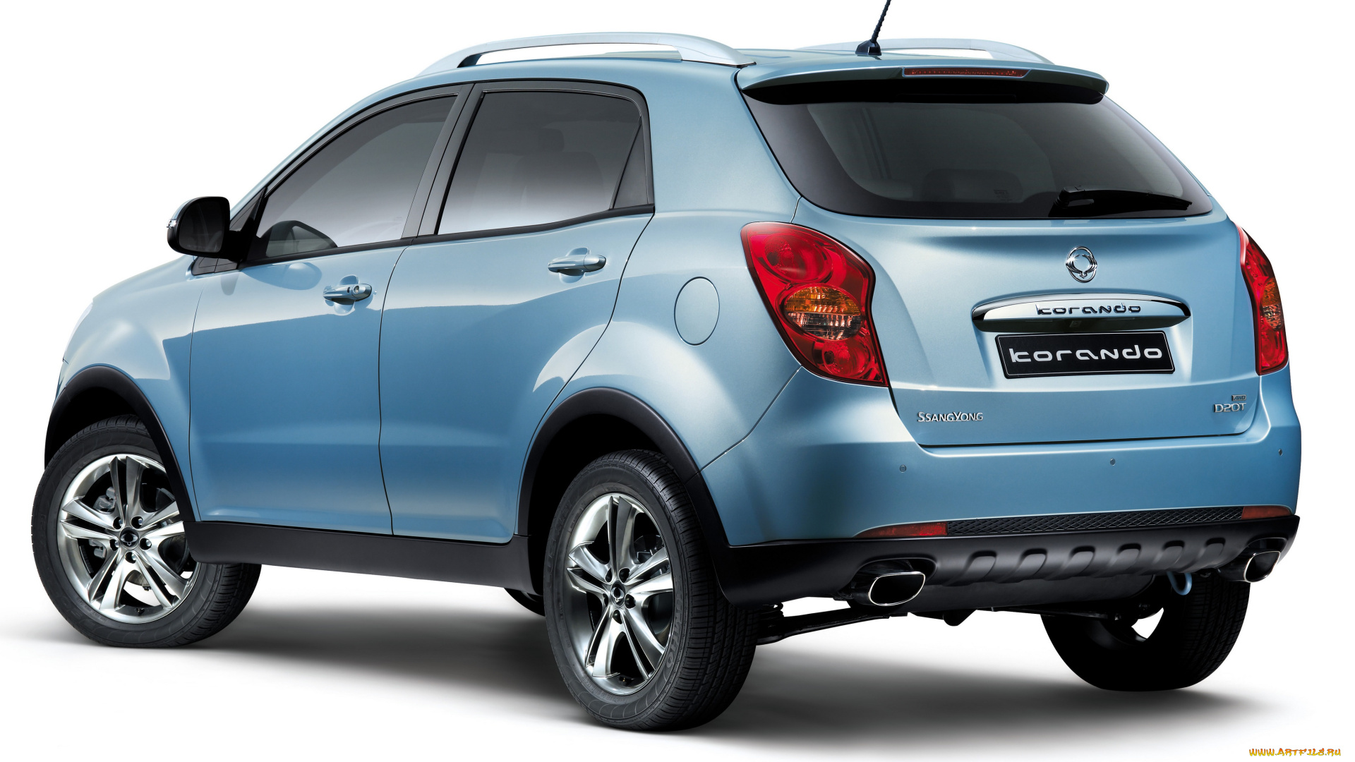 автомобили, ssang, yong, синий, 2013г, ssangyong, korando