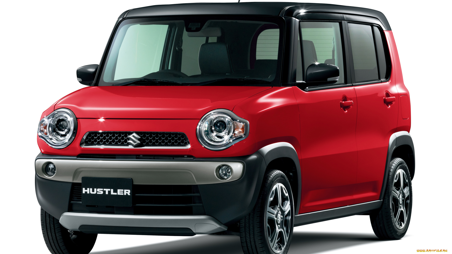 автомобили, suzuki, красный, 2014г, hustler