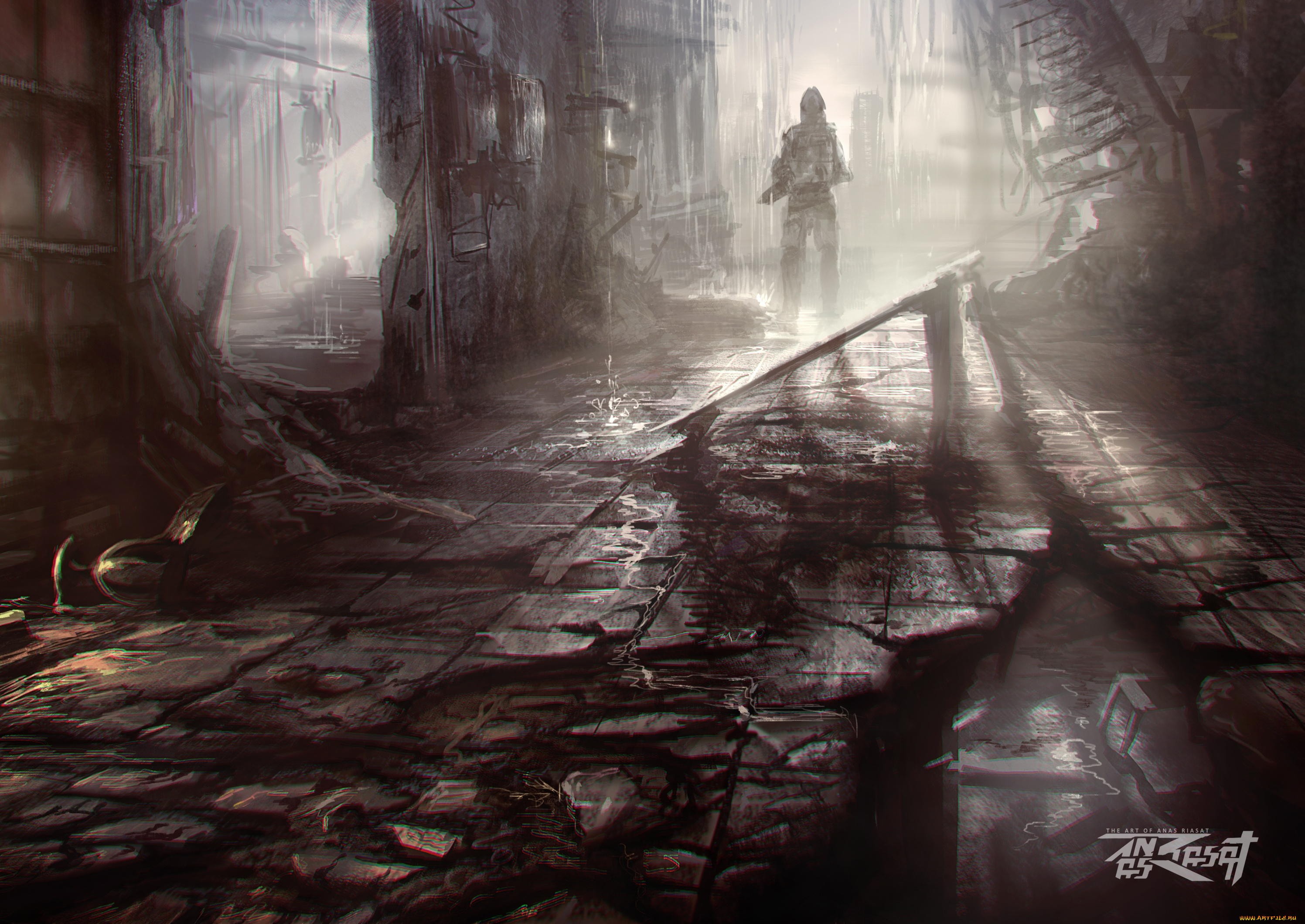 anas, riasat, фэнтези, иные, миры, , иные, времена, руины, постапокалипсис, разрушения, иной, мир