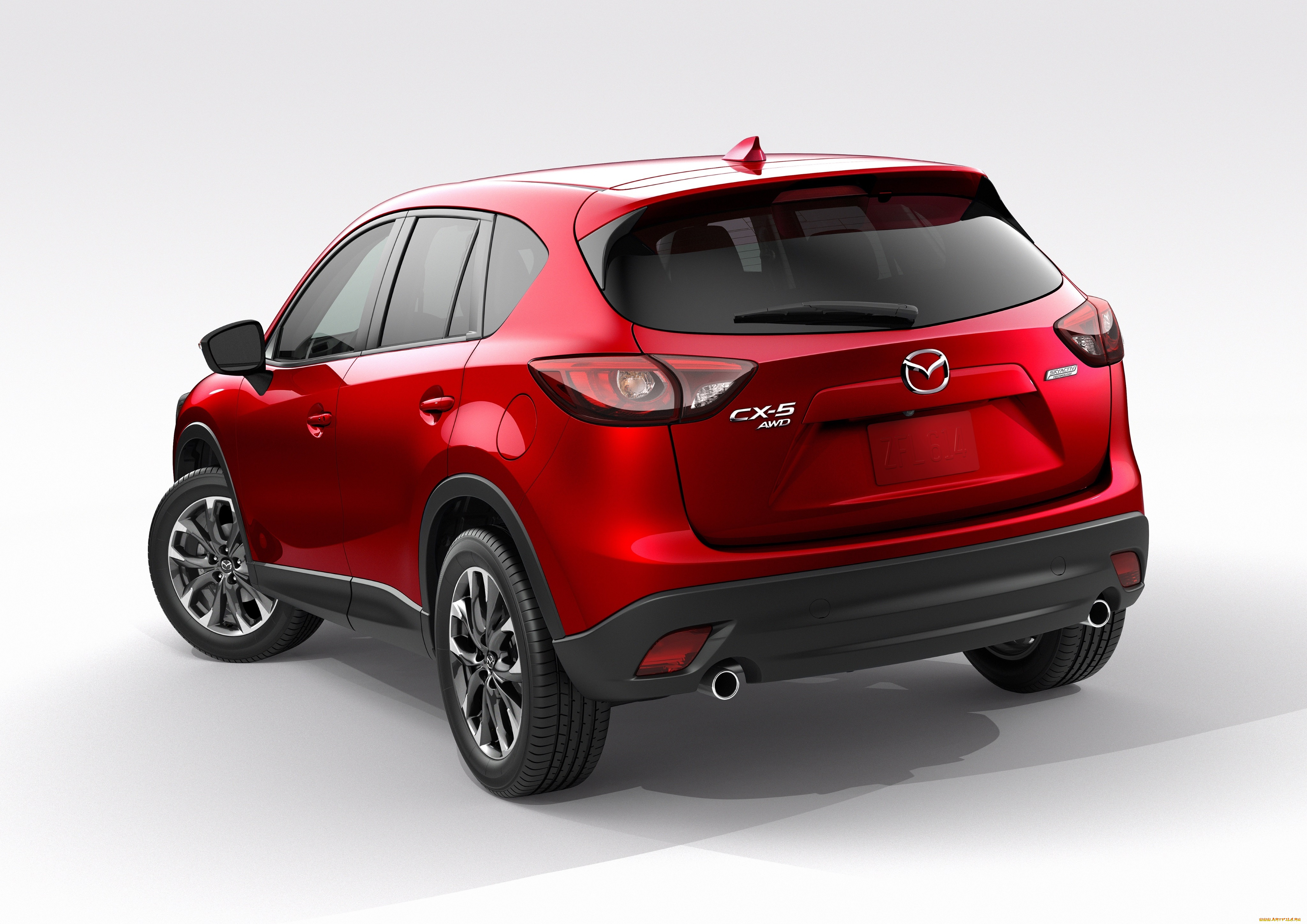 автомобили, mazda, 2015г, красный, ke, cx-5