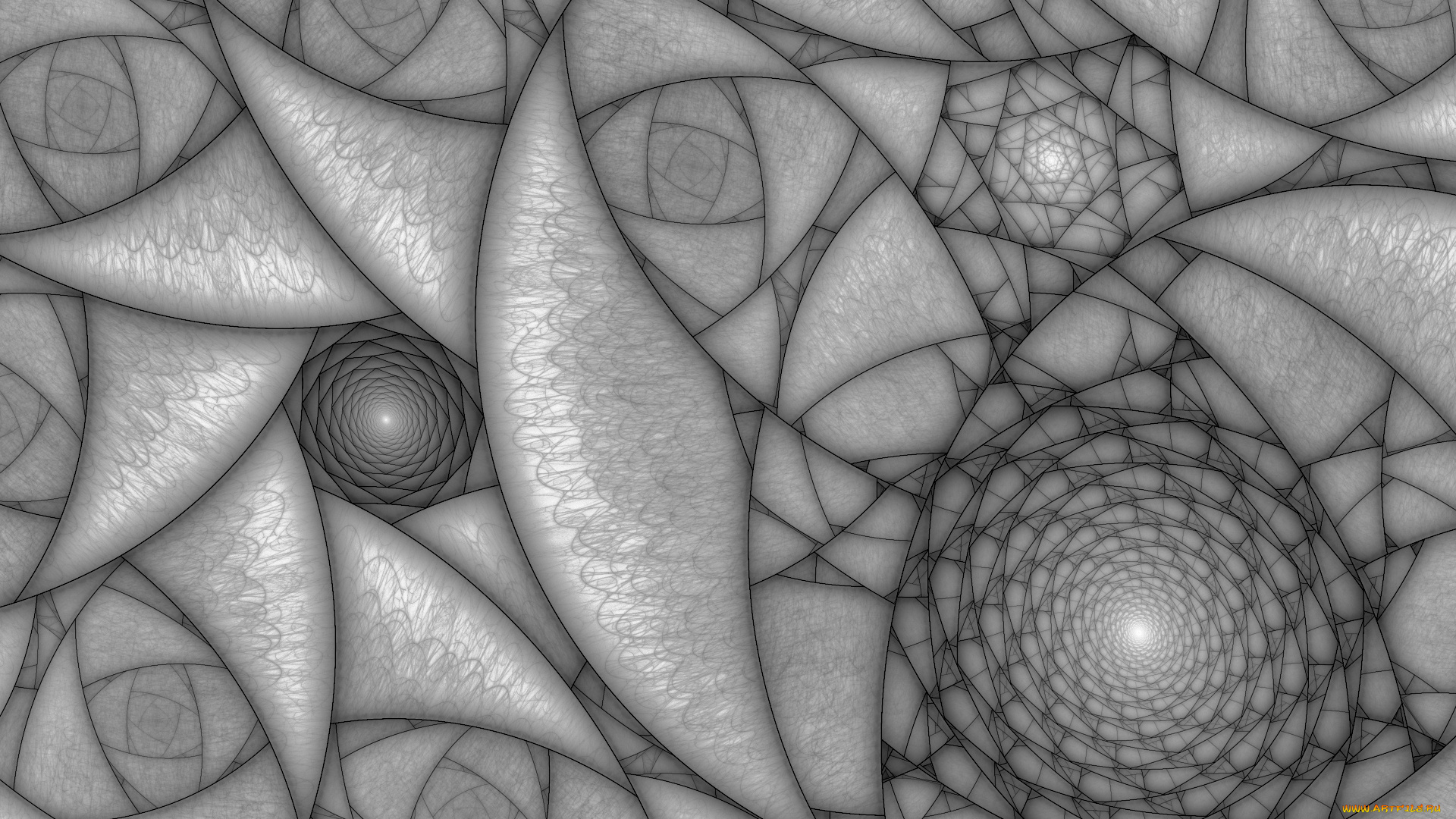 3д, графика, фракталы, , fractal, цвета, фон, узор