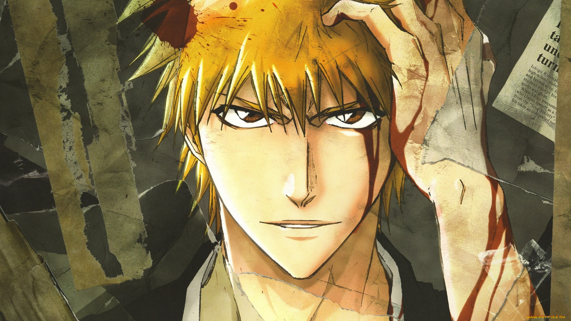 аниме, bleach, ичиго, куросаки, блич