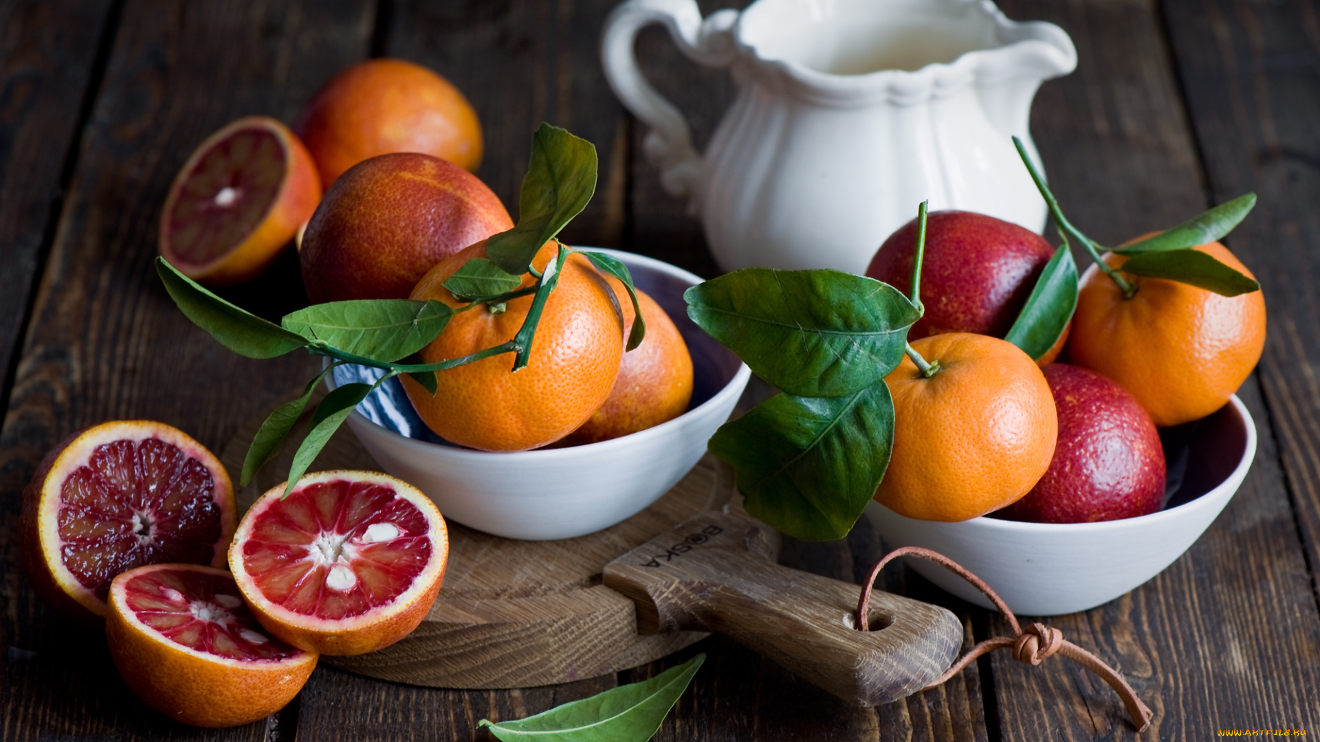 еда, цитрусы