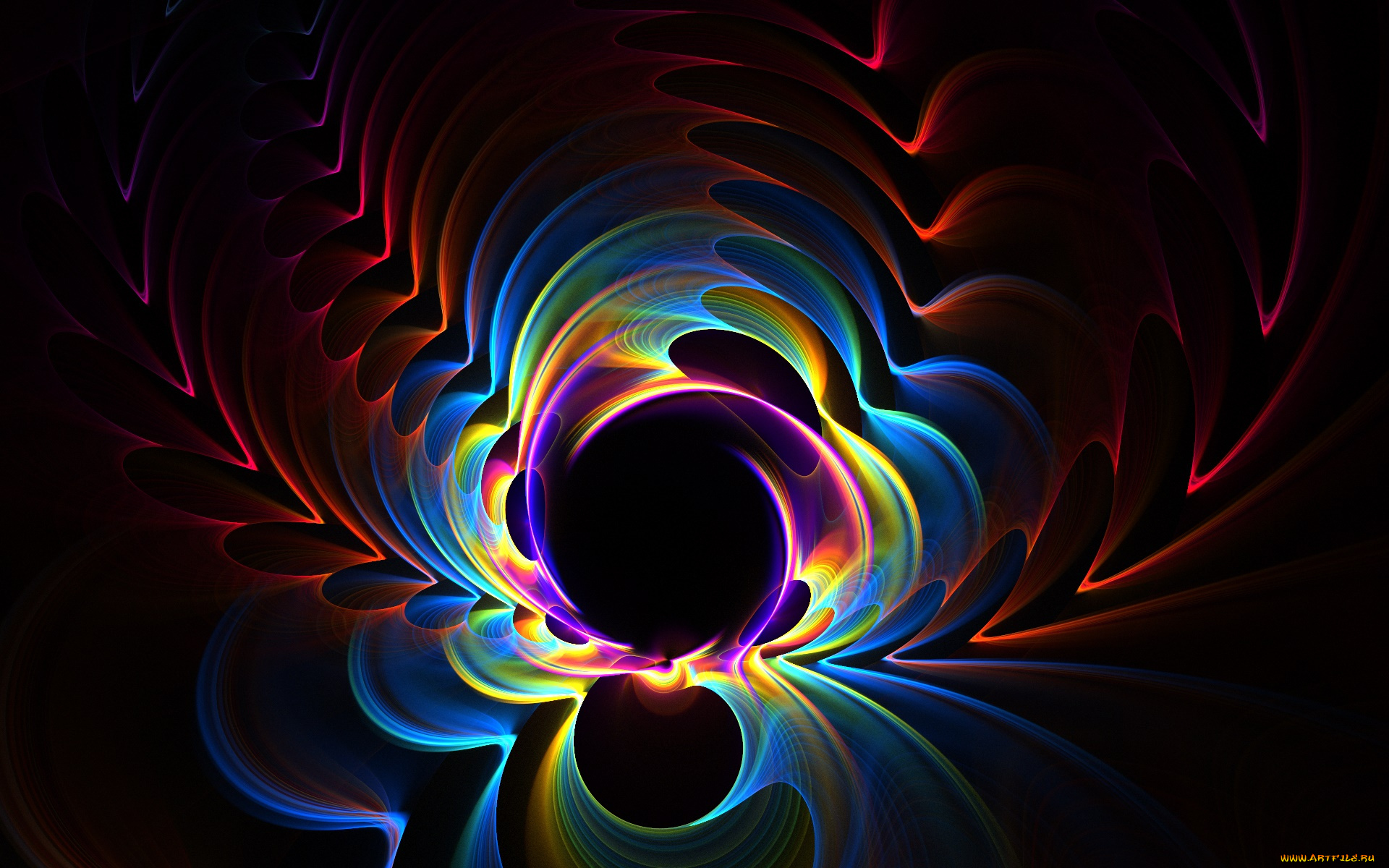 3д, графика, фракталы, , fractal, цвета, фон, узор