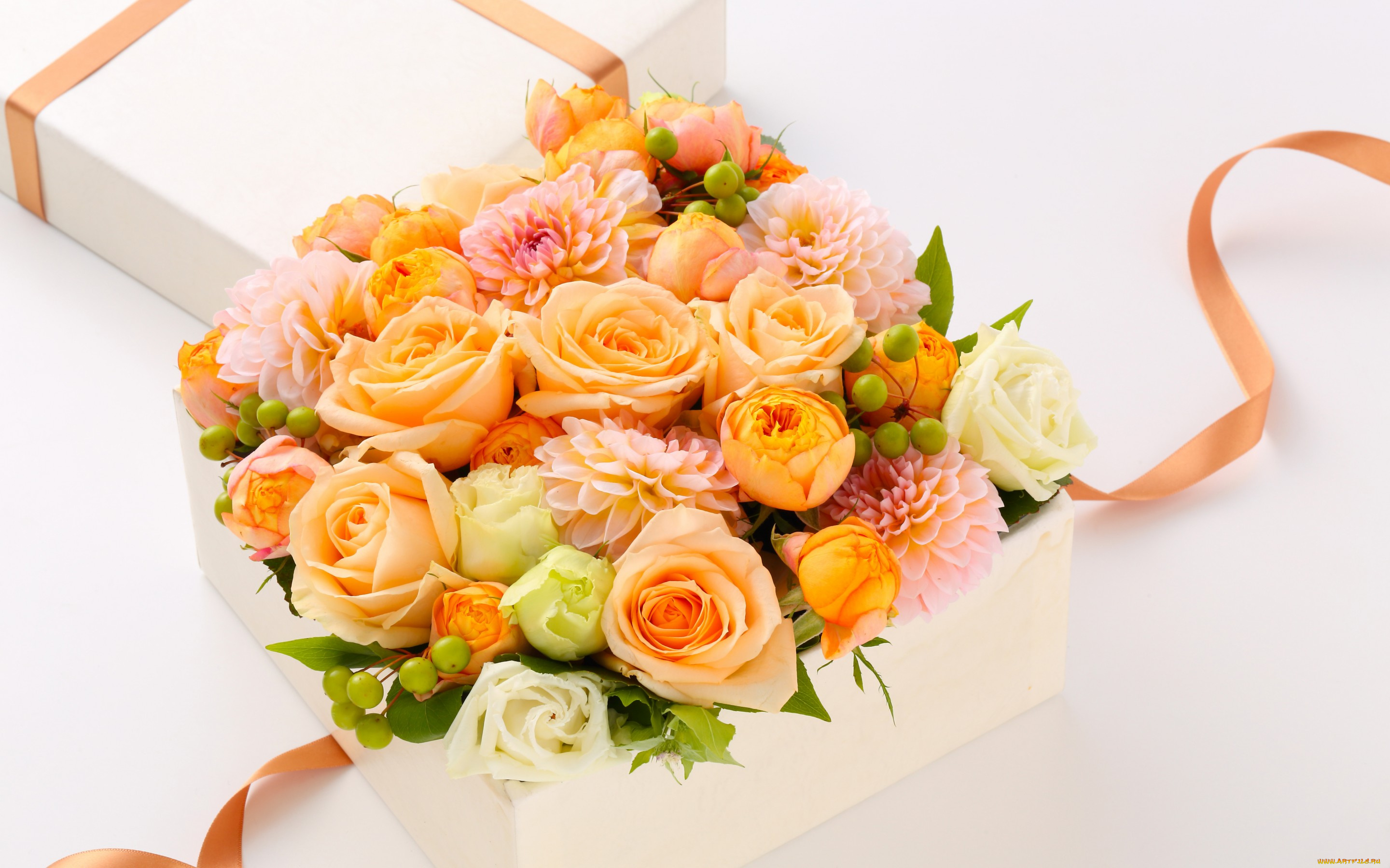 цветы, букеты, , композиции, roses, bouquets, георгины, gift, розы, dahlias, подарок