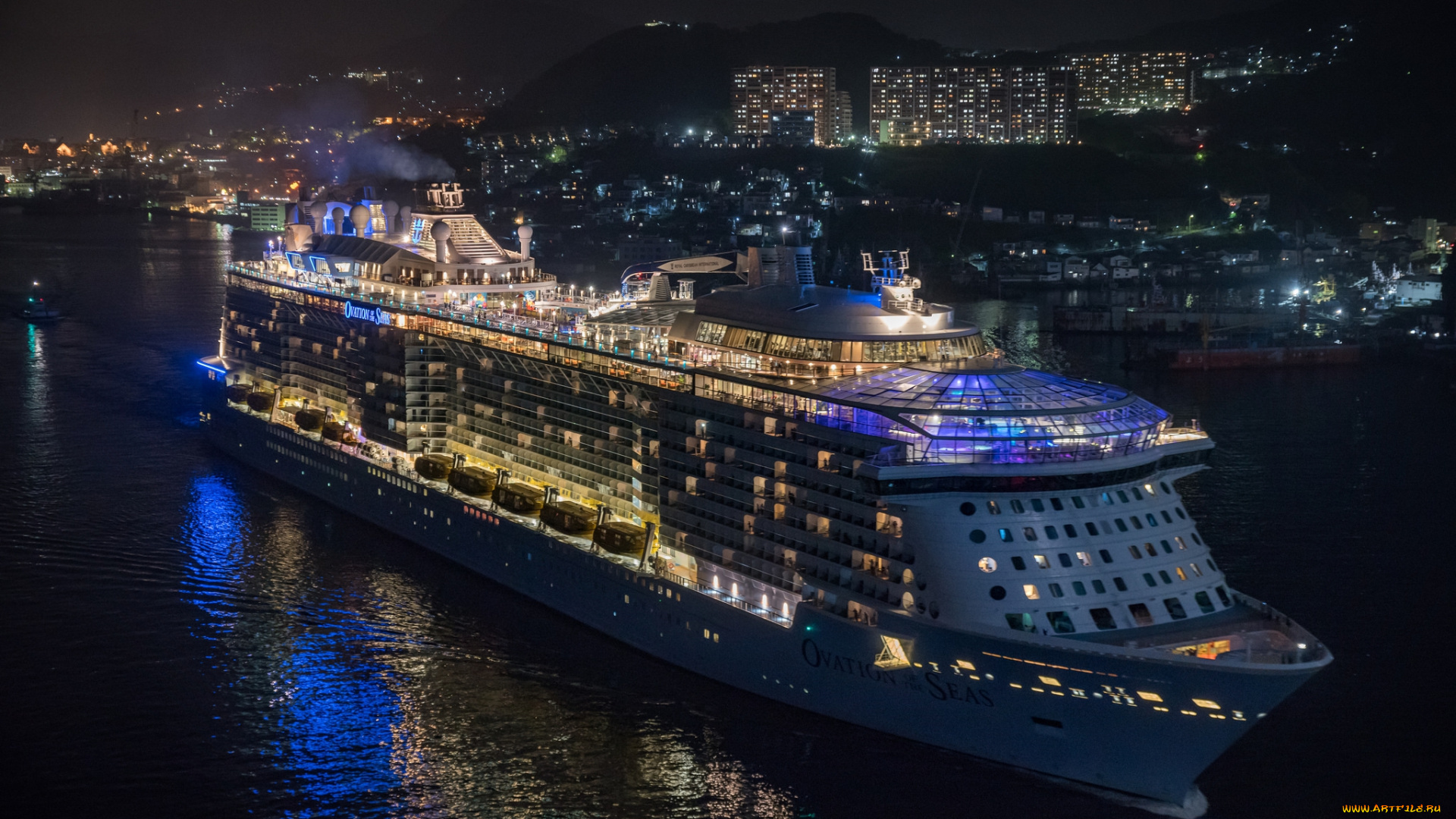 корабли, лайнеры, круиз, лайнер
