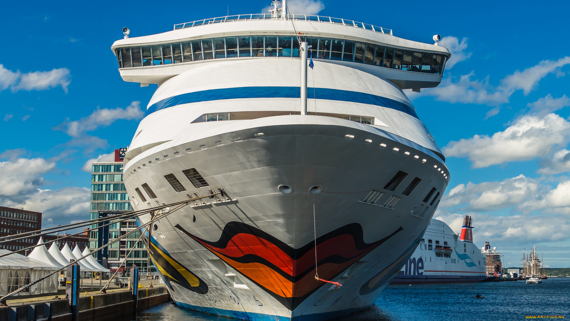 корабли, лайнеры, круиз, лайнер
