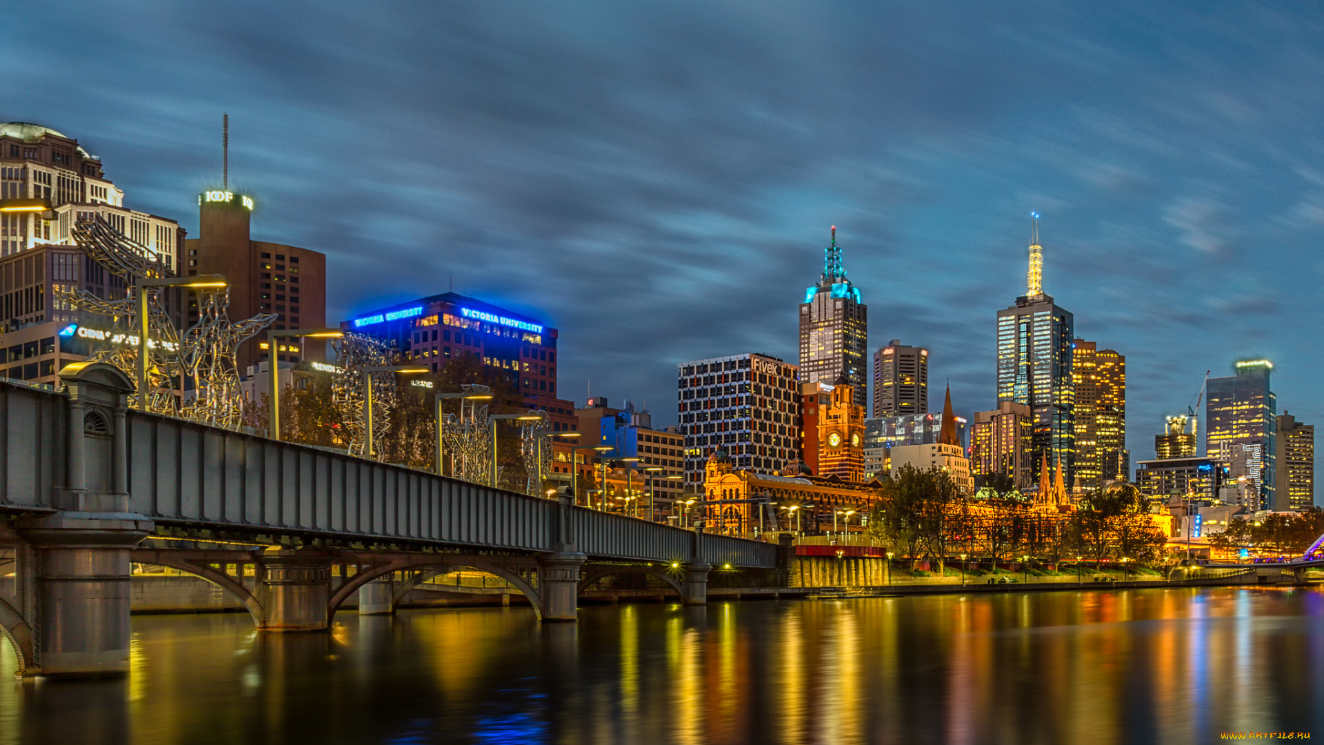 melbourne, city, города, мельбурн, , австралия, простор