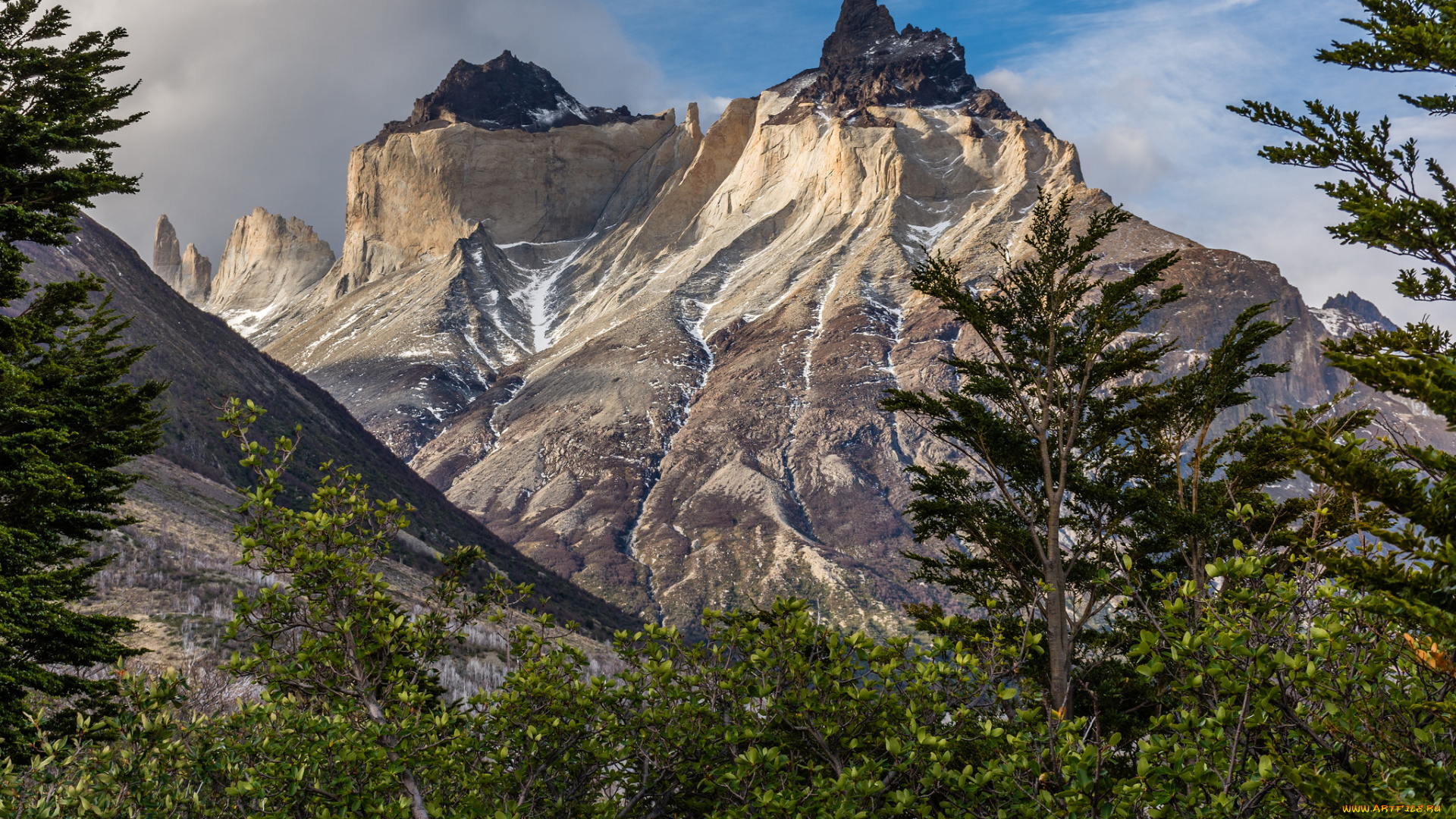 природа, горы, простор