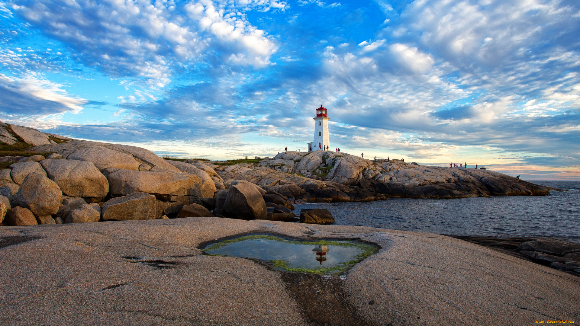природа, маяки, простор