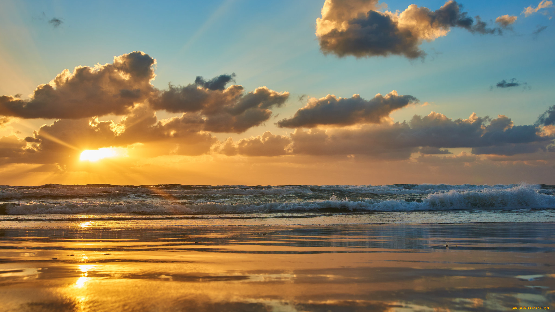 природа, восходы, закаты, простор