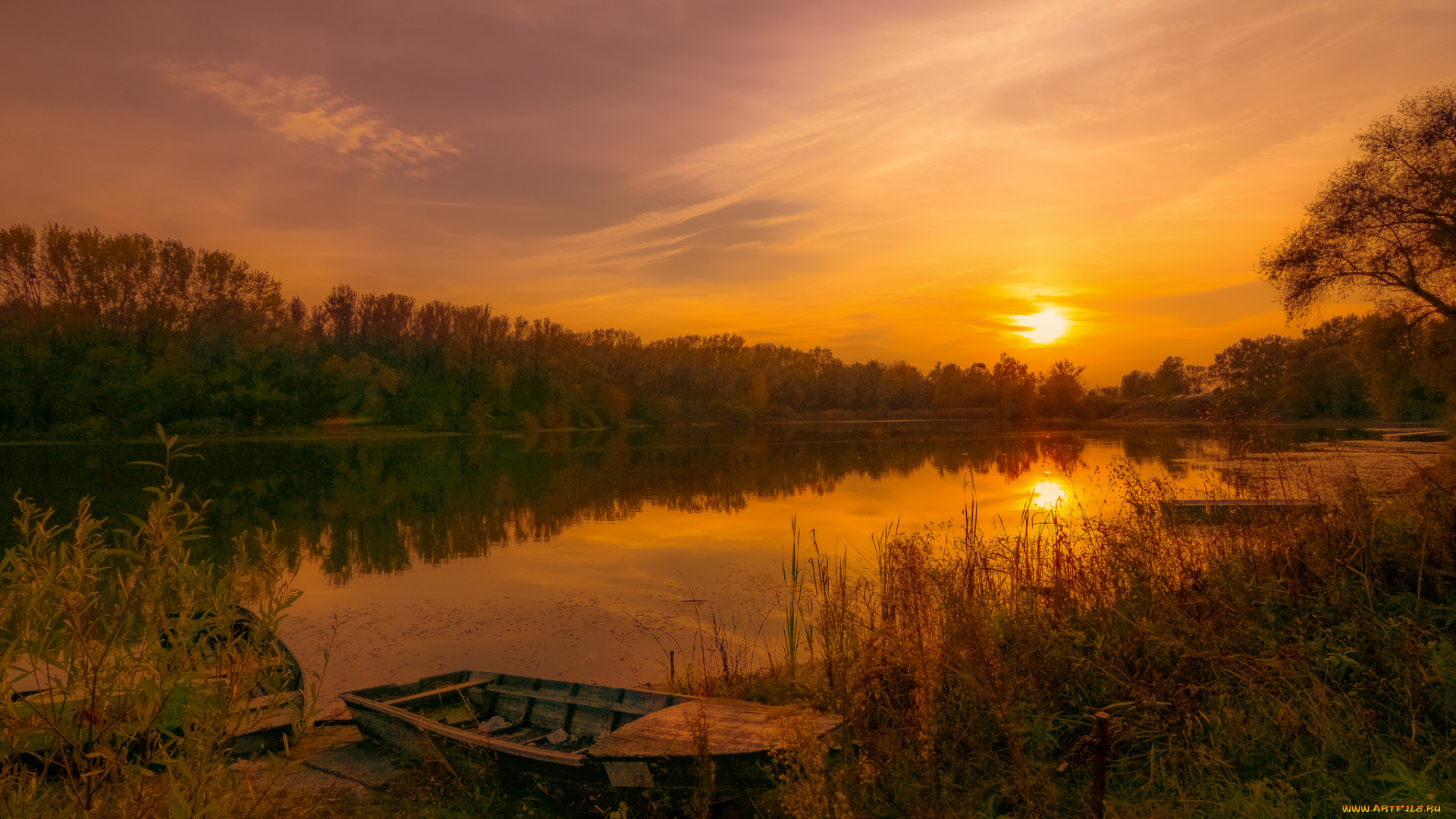 природа, восходы, закаты, простор