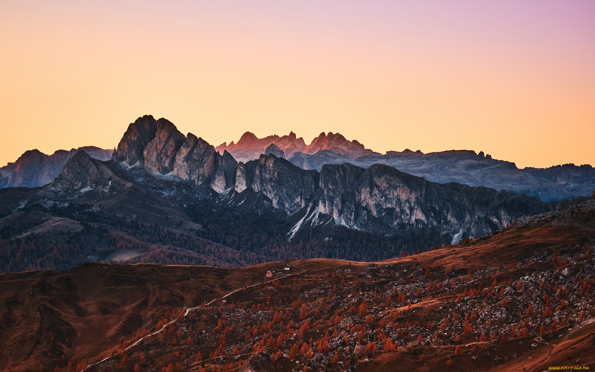 природа, горы, вершины