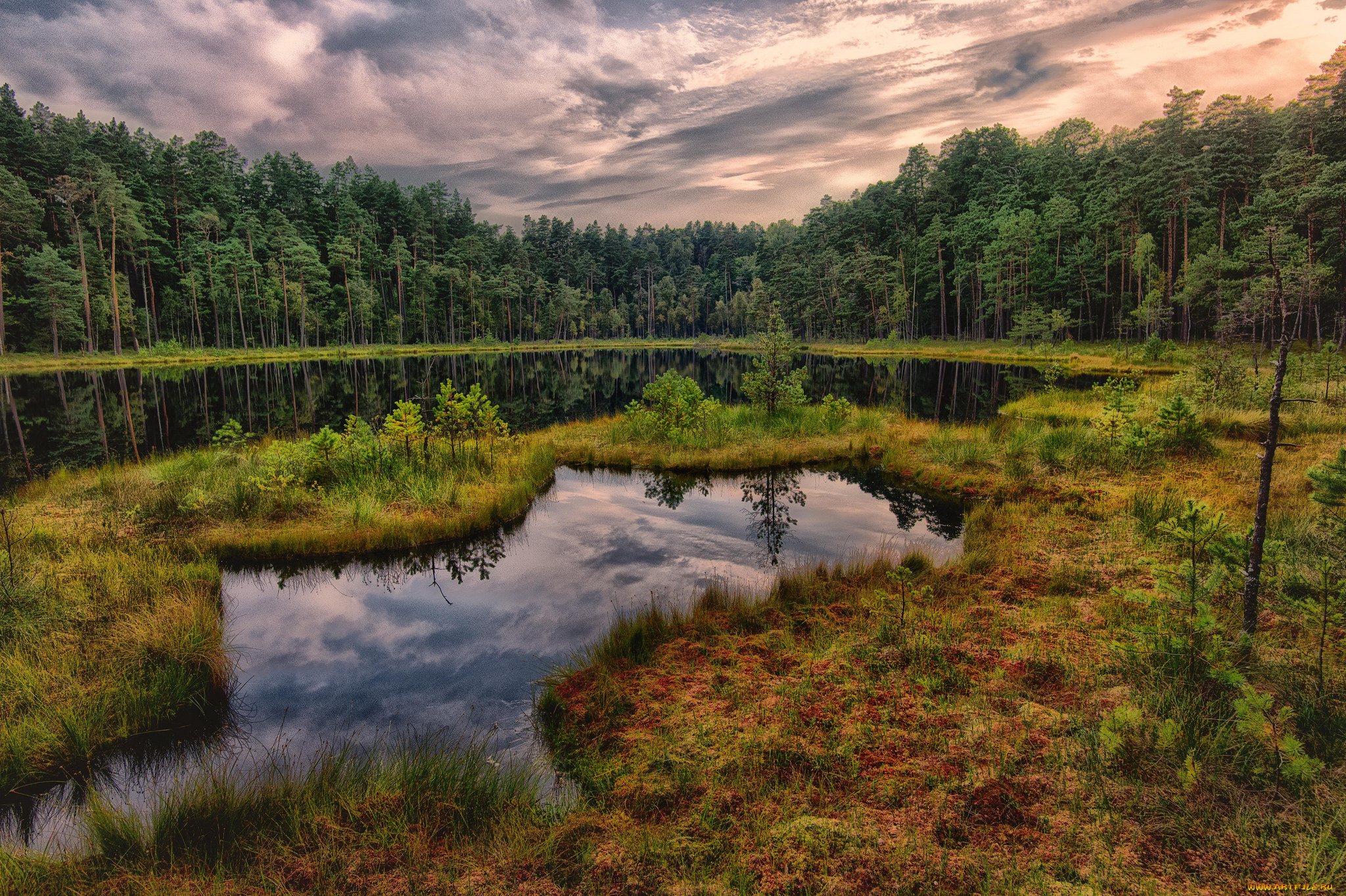 природа, реки, озера, простор