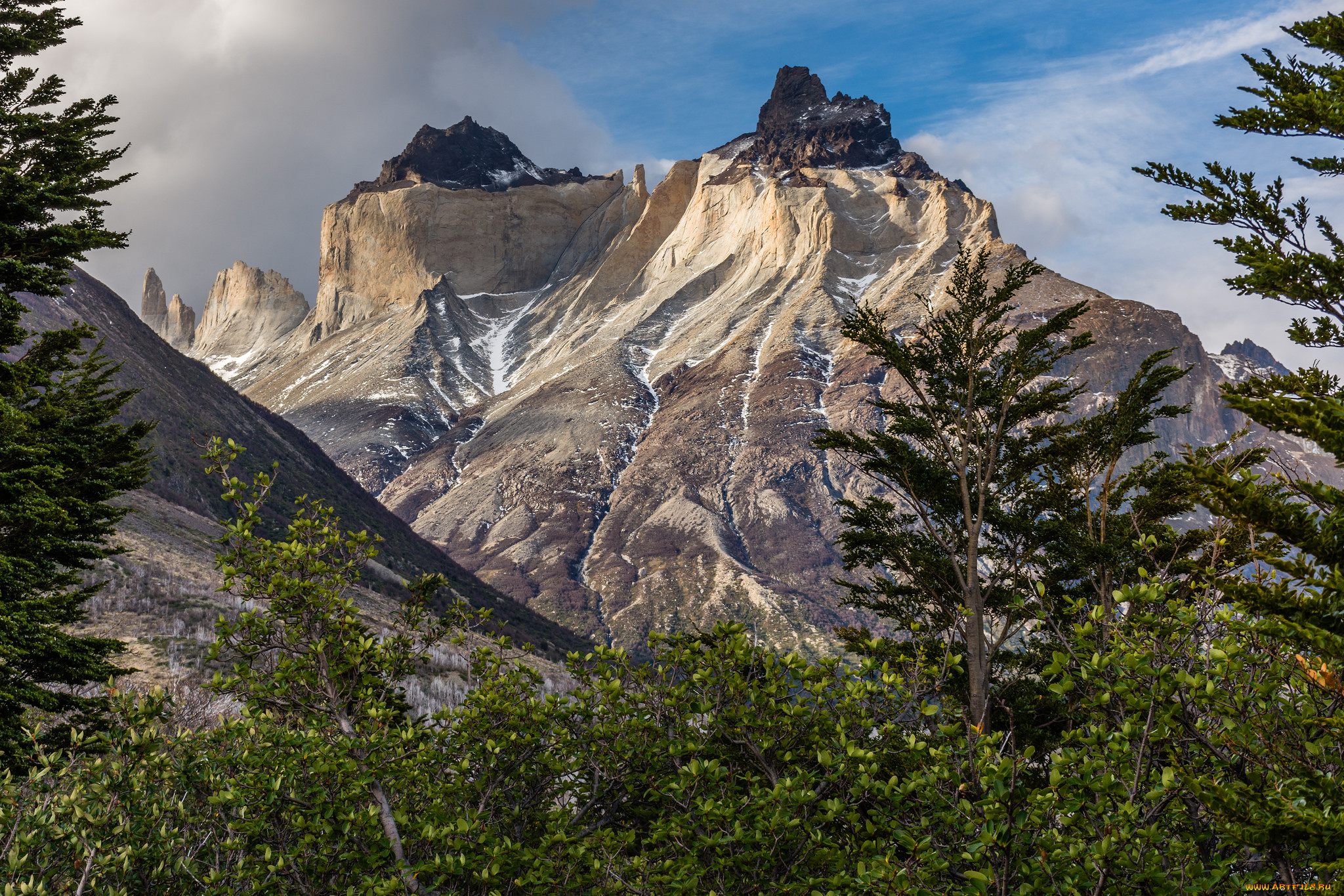 природа, горы, простор