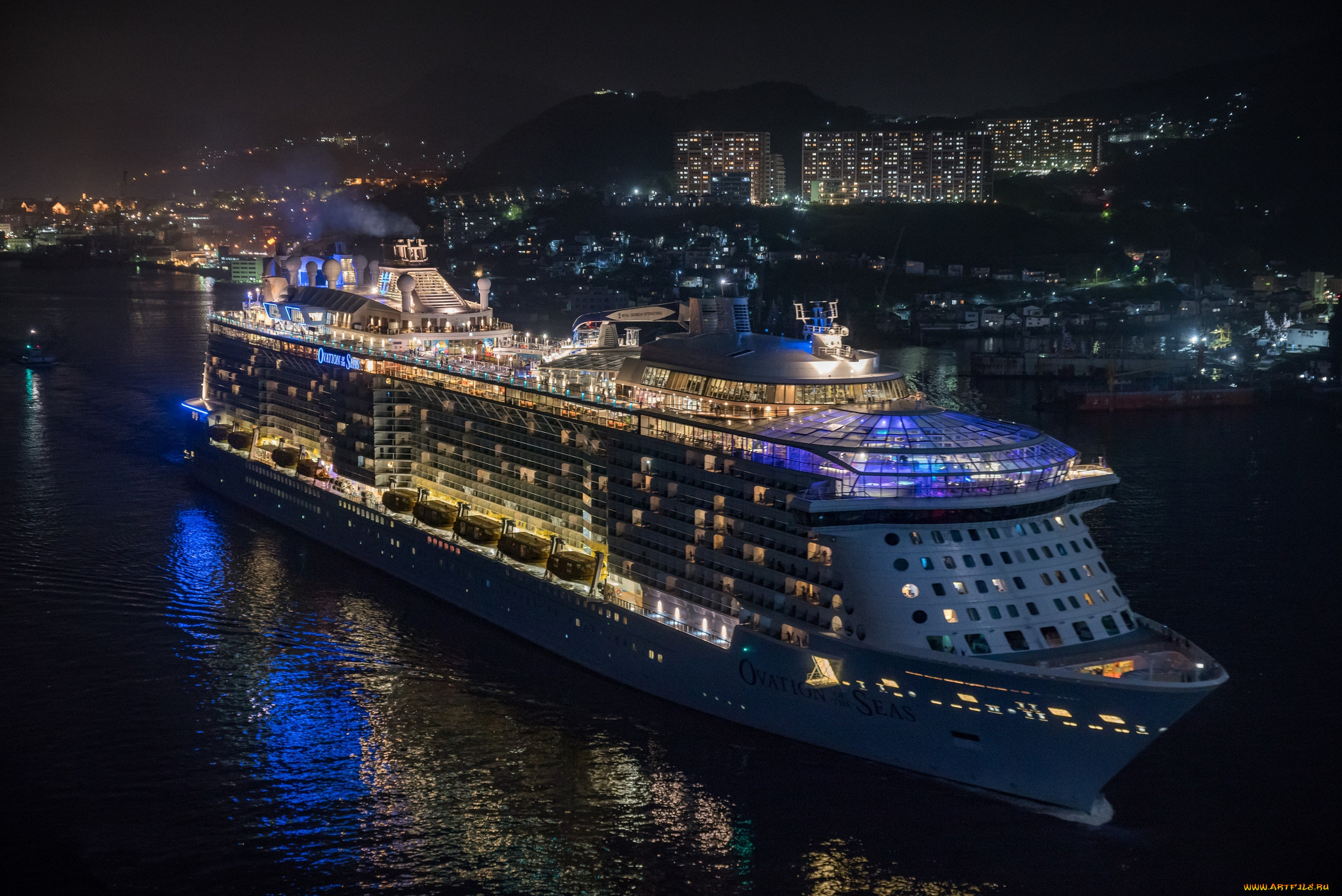 корабли, лайнеры, круиз, лайнер