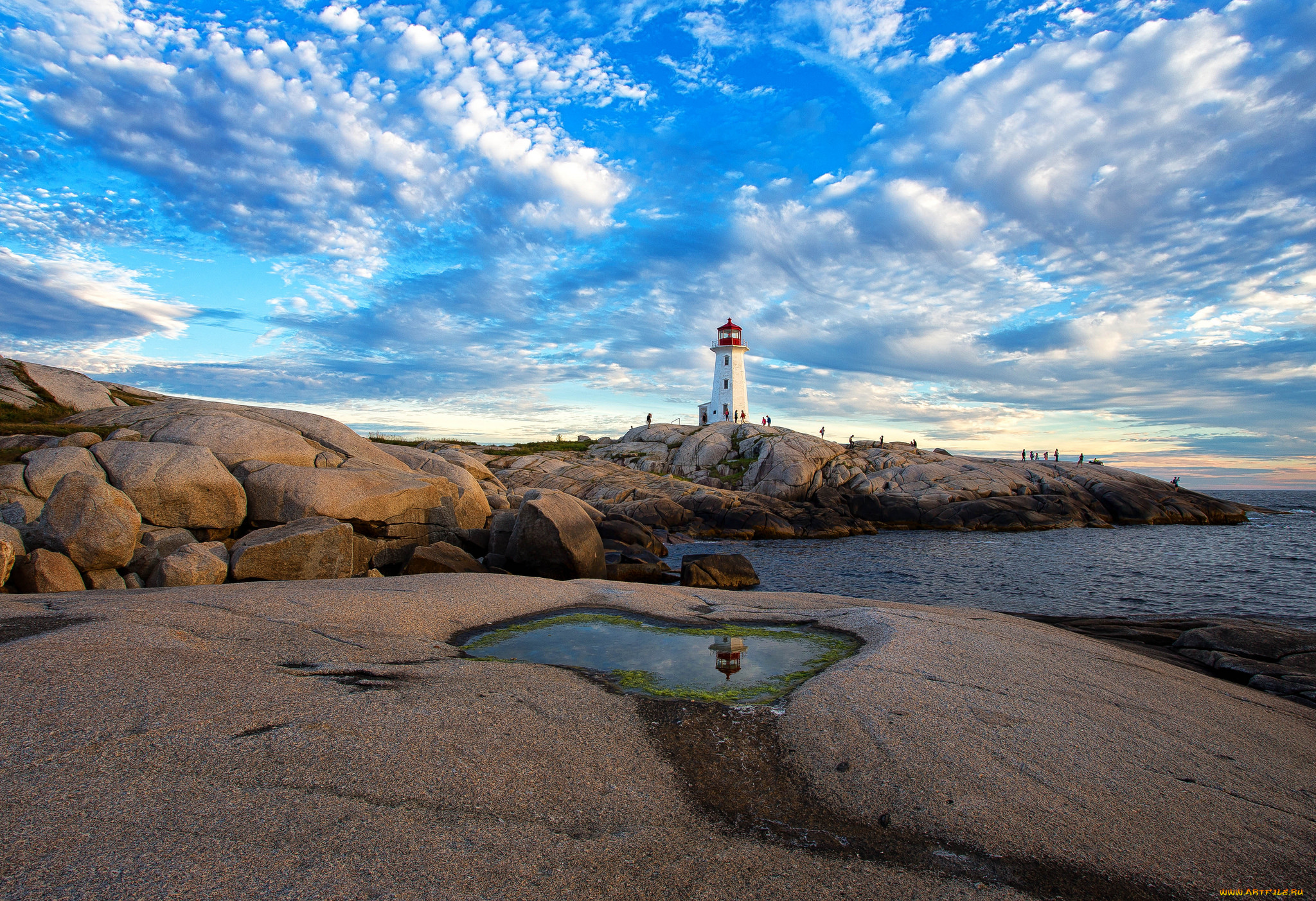 природа, маяки, простор