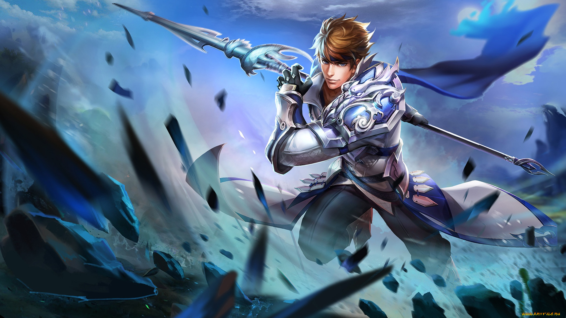 видео, игры, king, of, glory, игра, цветы, king, of, glory, game, арт