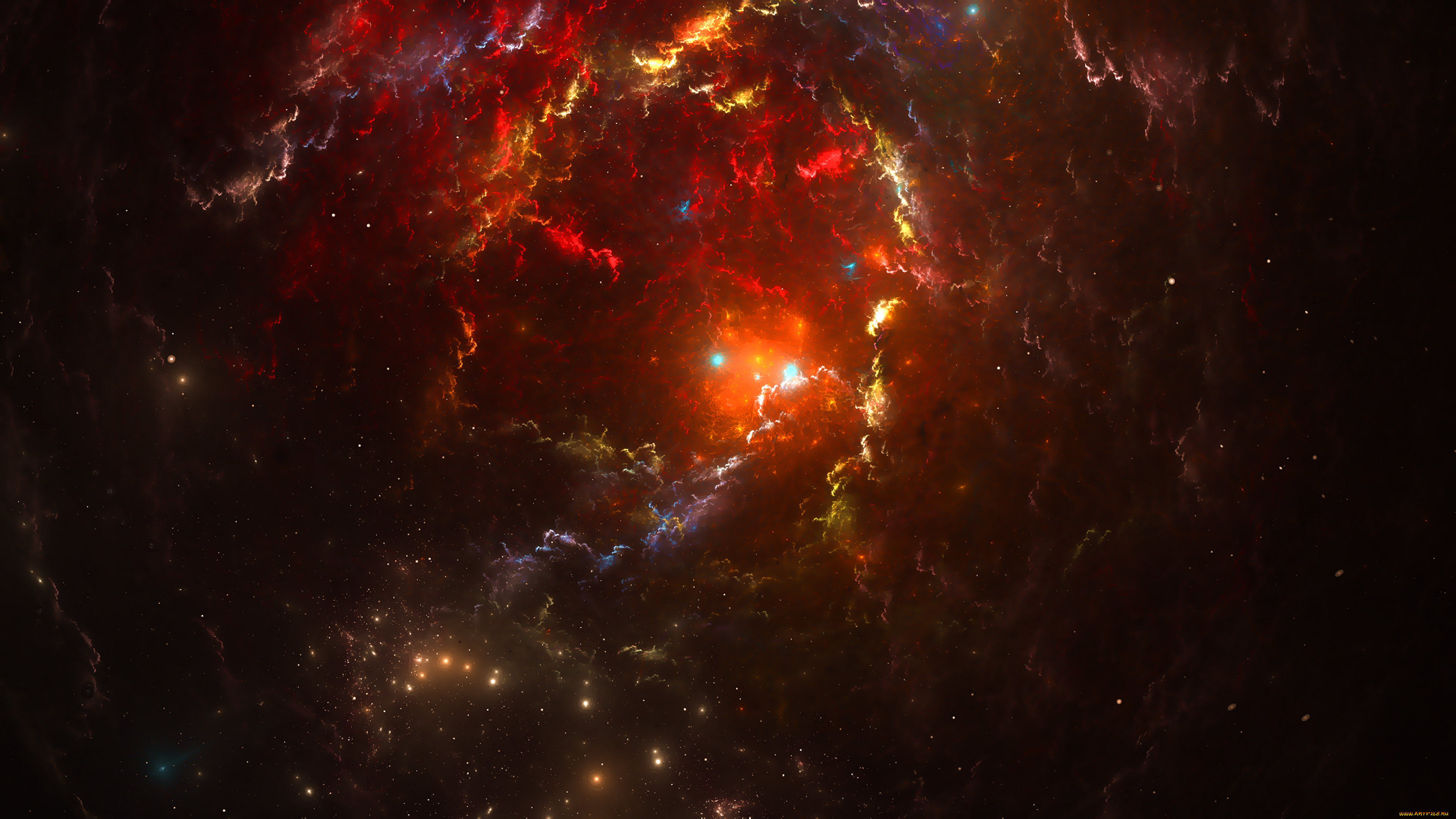 космос, арт, digital, universe