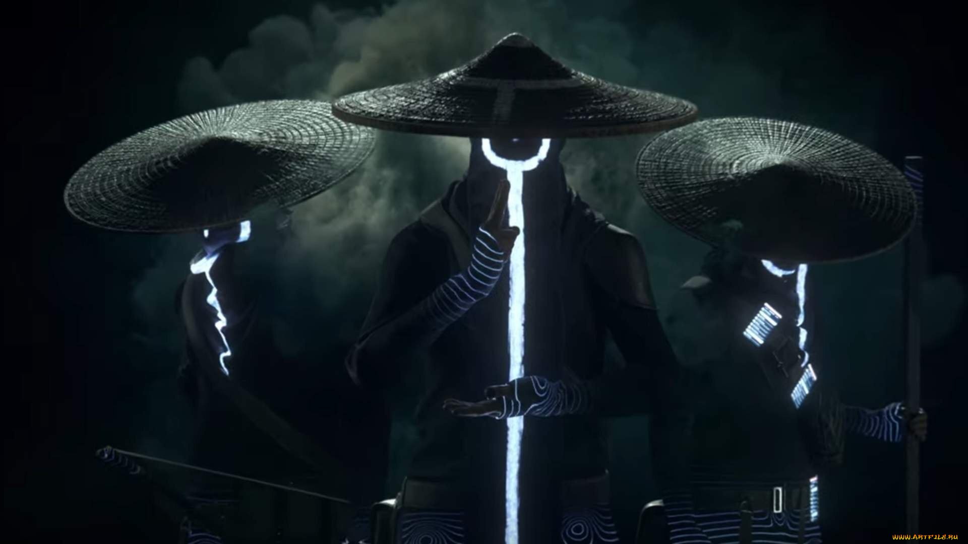 видео, игры, ghostwire, , tokyo, духи, шляпы