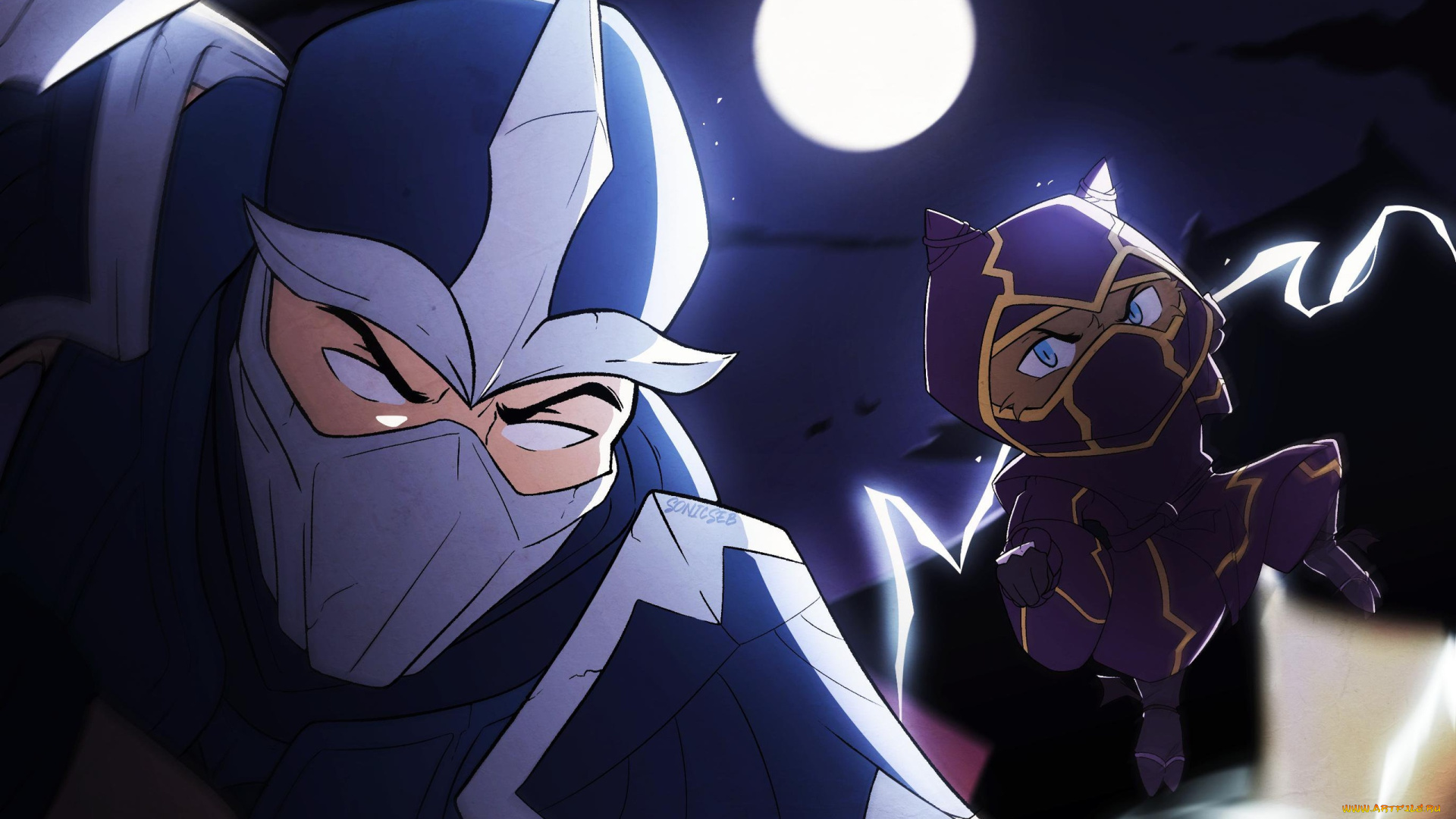 видео, игры, league, of, legends, костюмы, луна