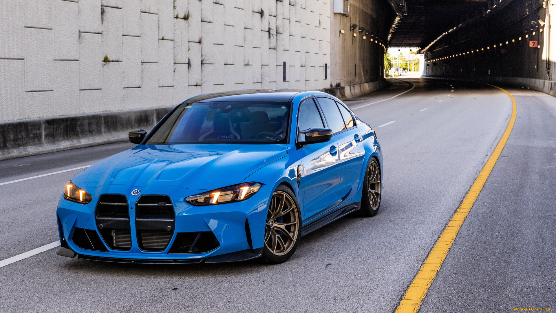 bmw, m3, автомобили, bmw, m3, blue, road, sportcar