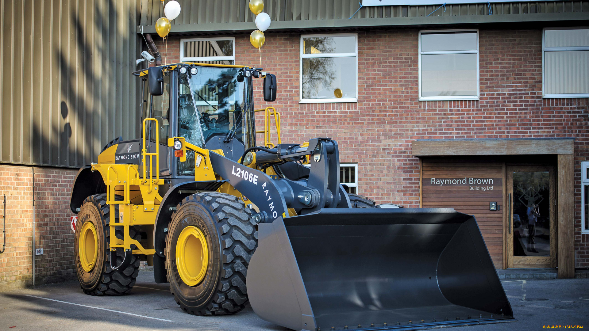 техника, фронтальные, погрузчики, bell