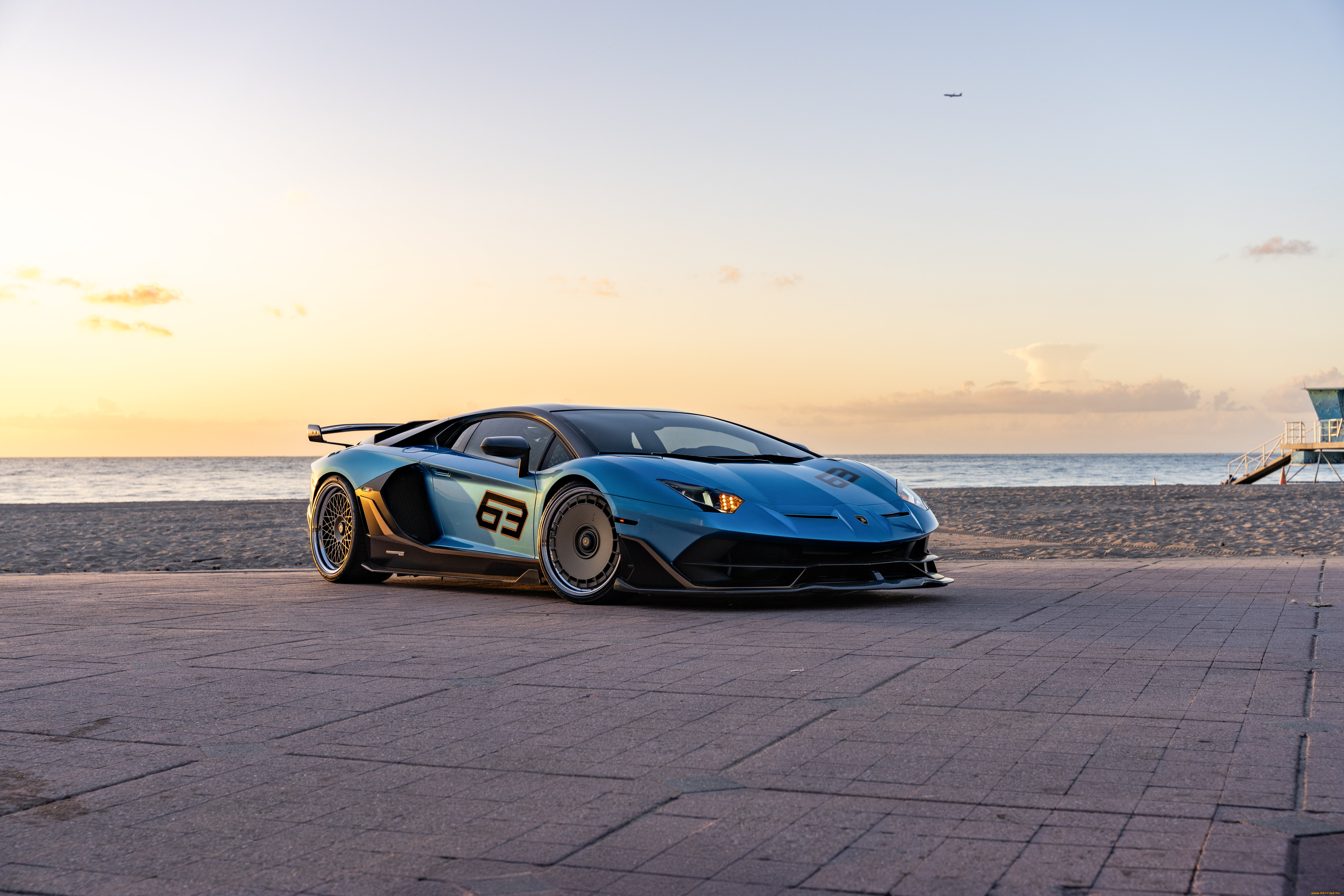 lamborghini, aventador, автомобили, lamborghini, blue, supercar, aventador