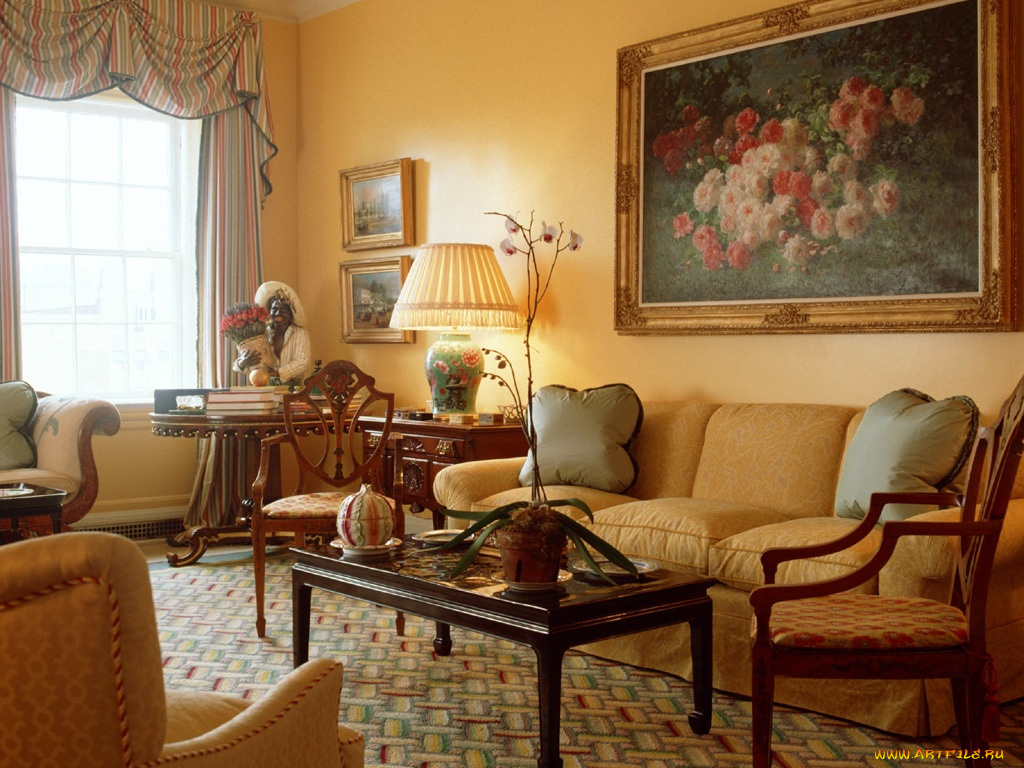 интерьер, гостиная