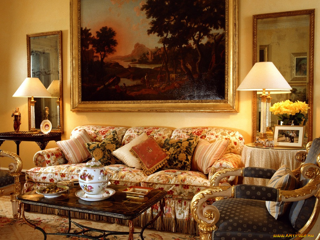 интерьер, гостиная