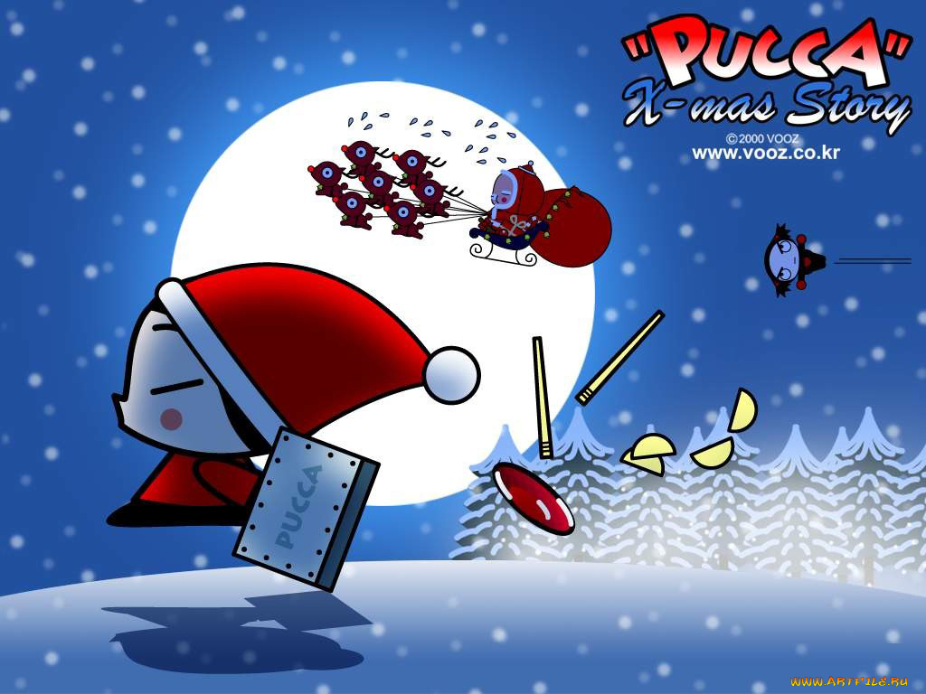 мультфильмы, pucca