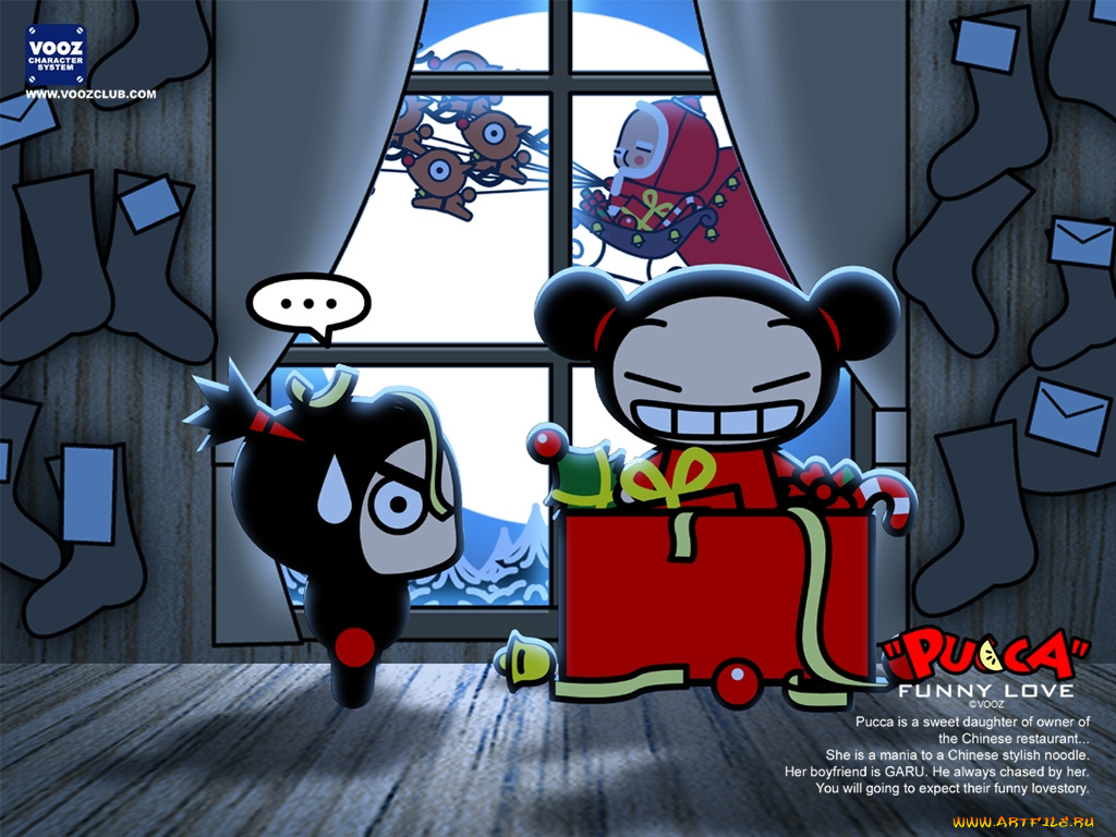 мультфильмы, pucca