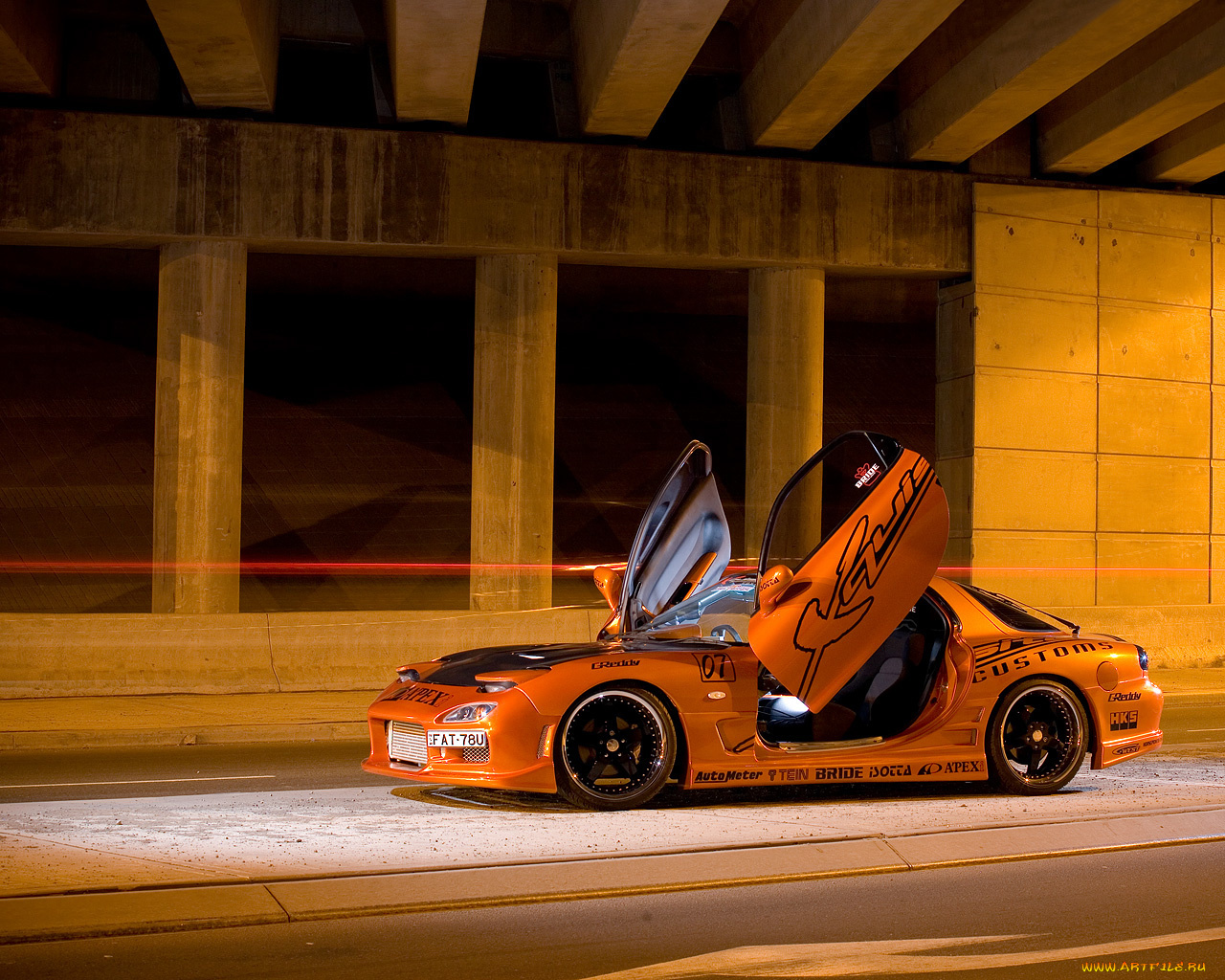 underground, rx, tuning, автомобили, mazda