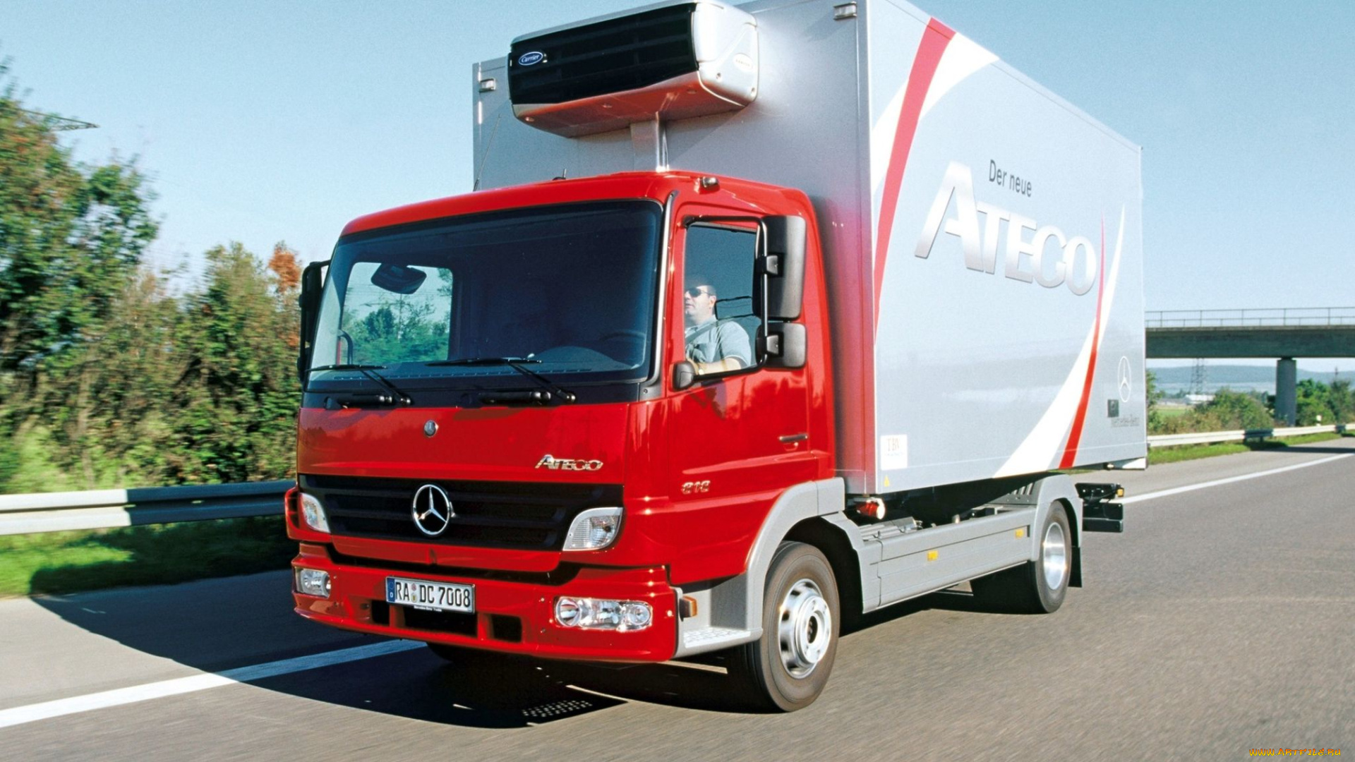 автомобили, mercedes, trucks