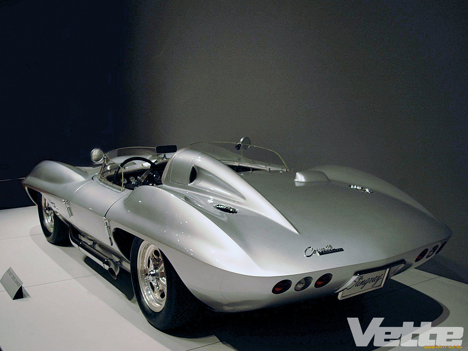 1959, corvette, sting, ray, concept, автомобили