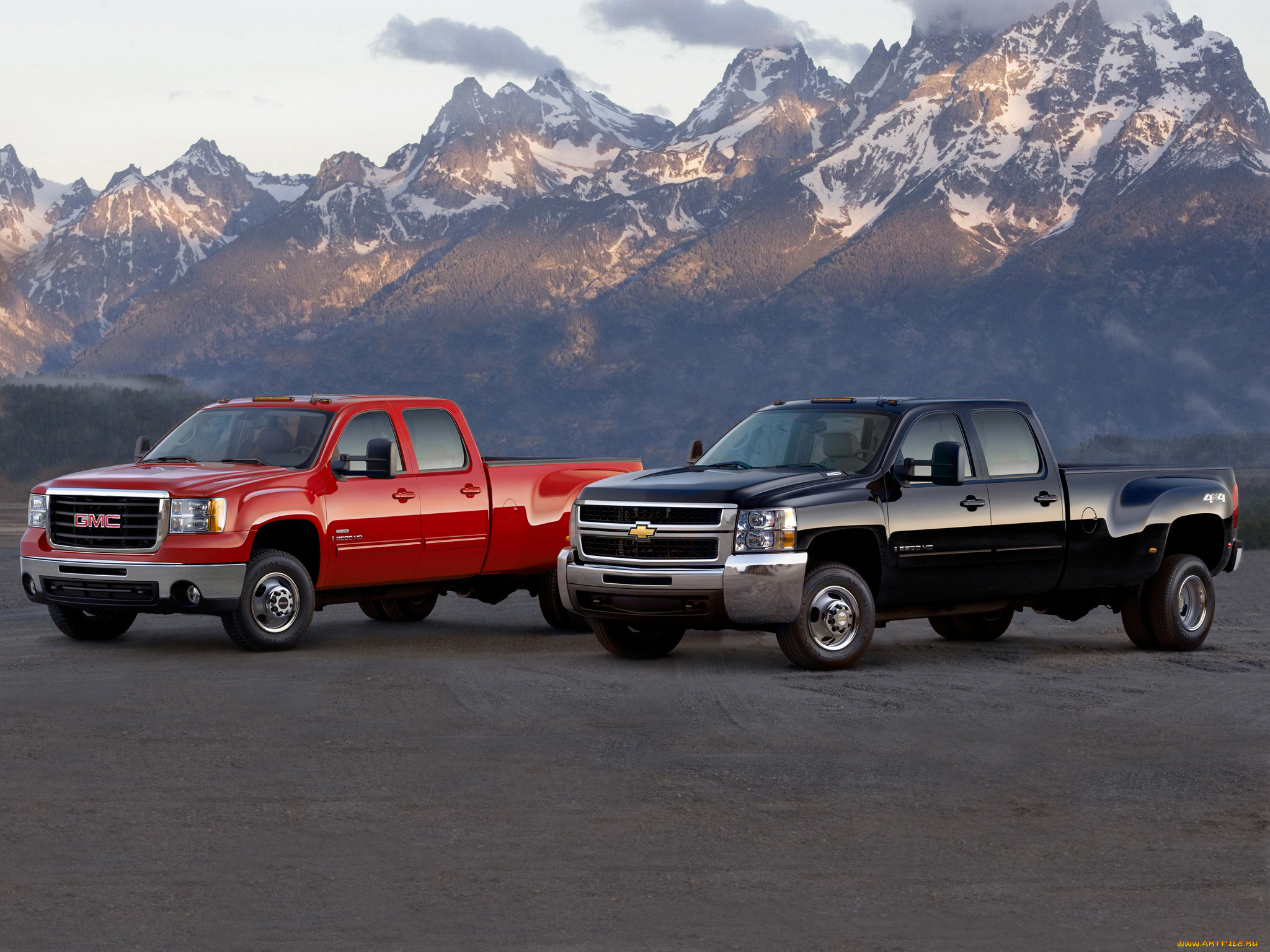 автомобили, разные, вместе