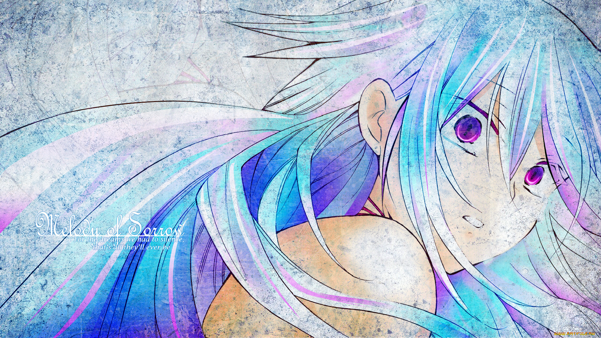 аниме, pandora, hearts, длинные, волосы