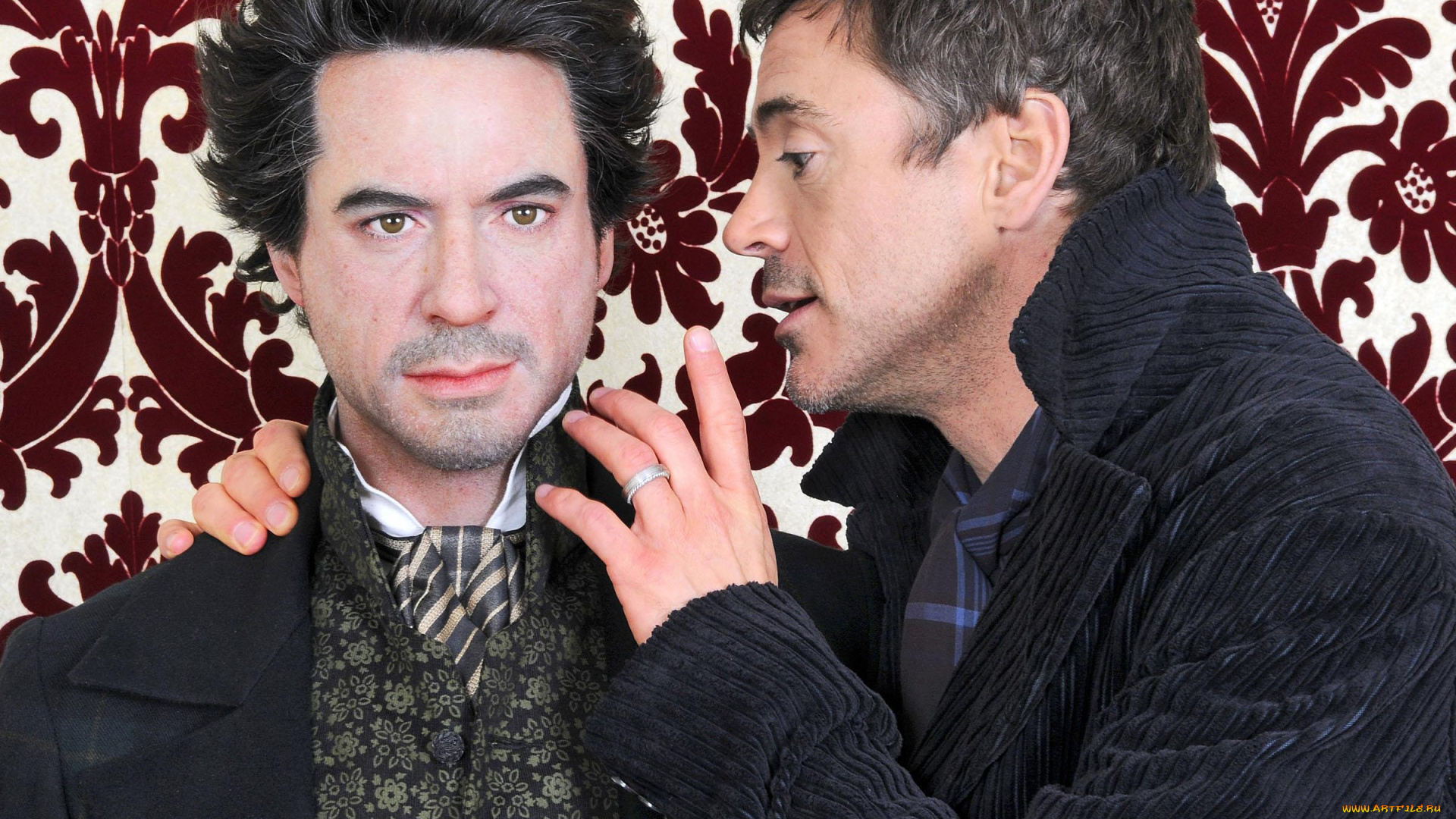 мужчины, robert, downey, jr, тюссо