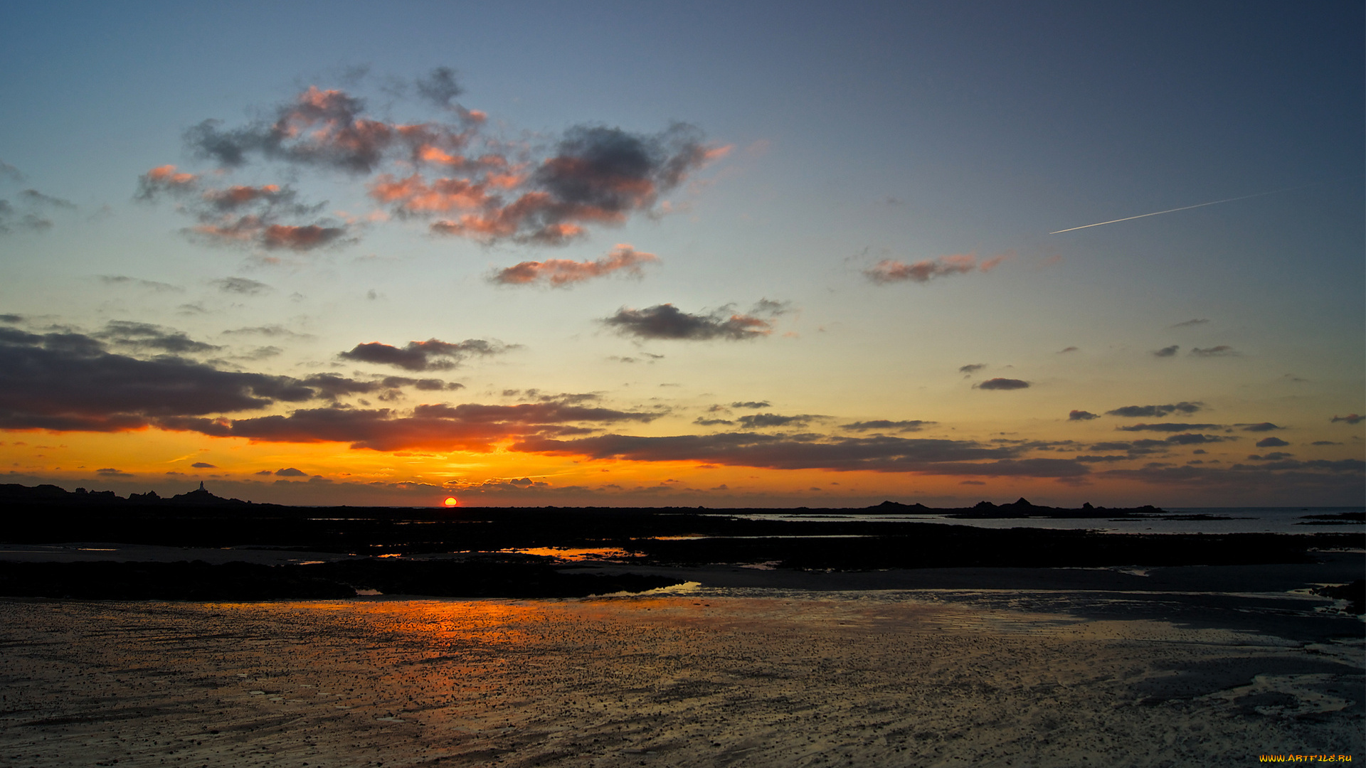 природа, восходы, закаты, вечер, закат