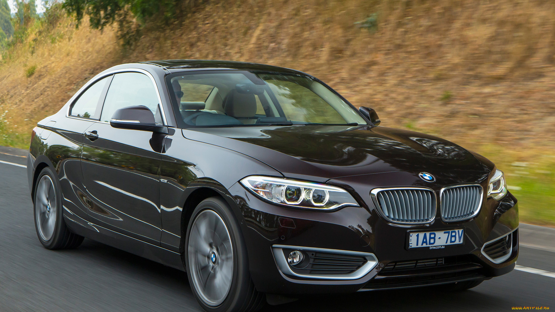 автомобили, bmw, 220d, coupе, modern, line, au-spec, f22, 2014г, темный