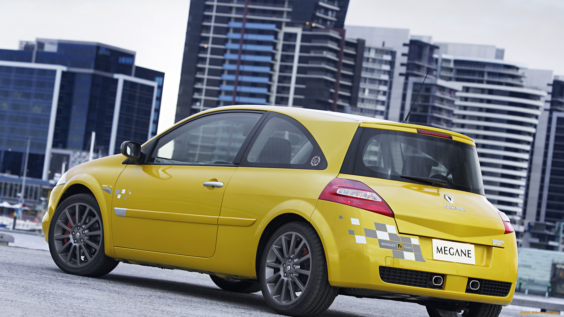 автомобили, renault, megane, rs, r26, au-spec, желтый