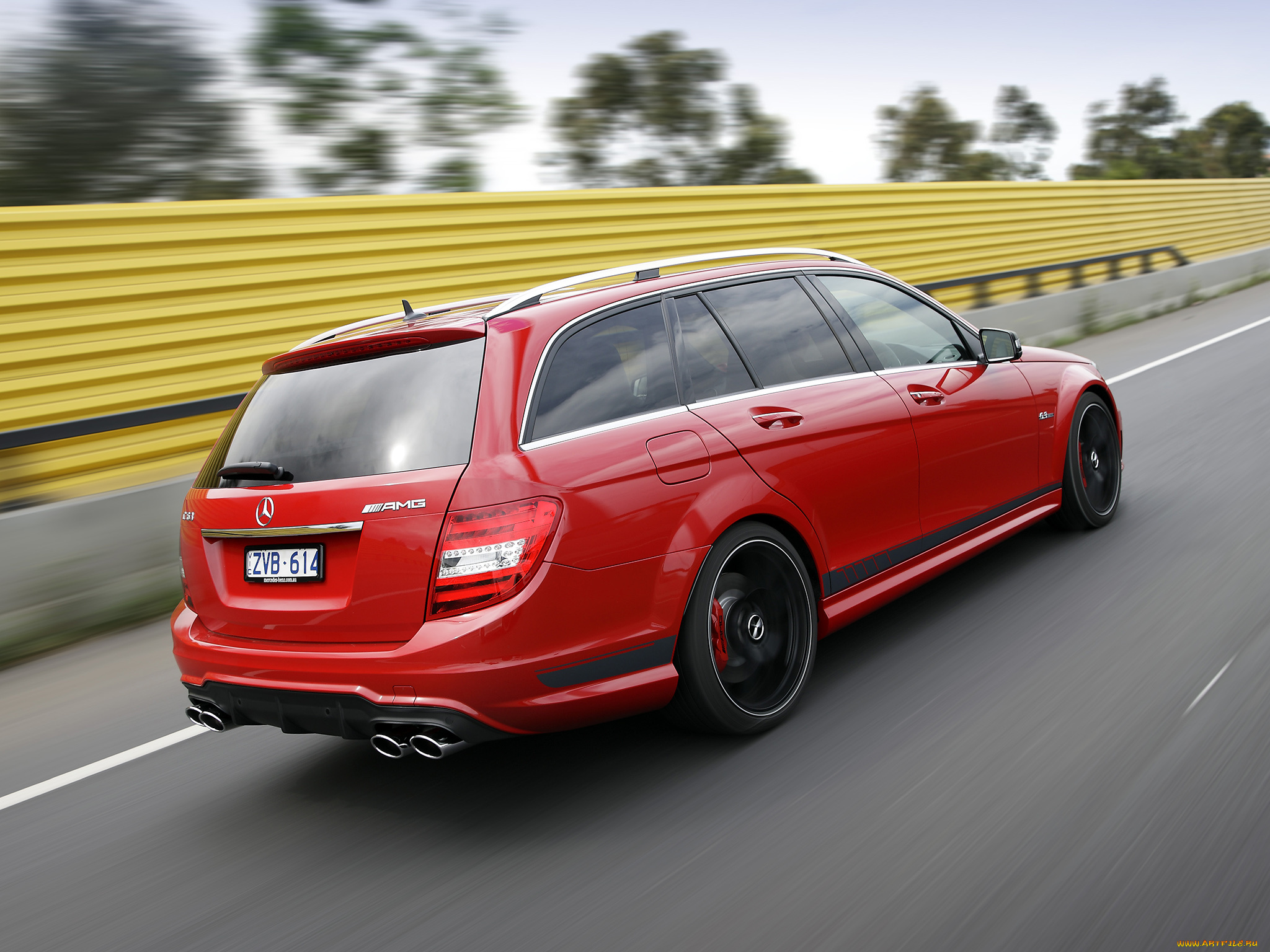 автомобили, mercedes-benz, c, 63, amg, edition, 507, au-spec, w204, 2013г, красный