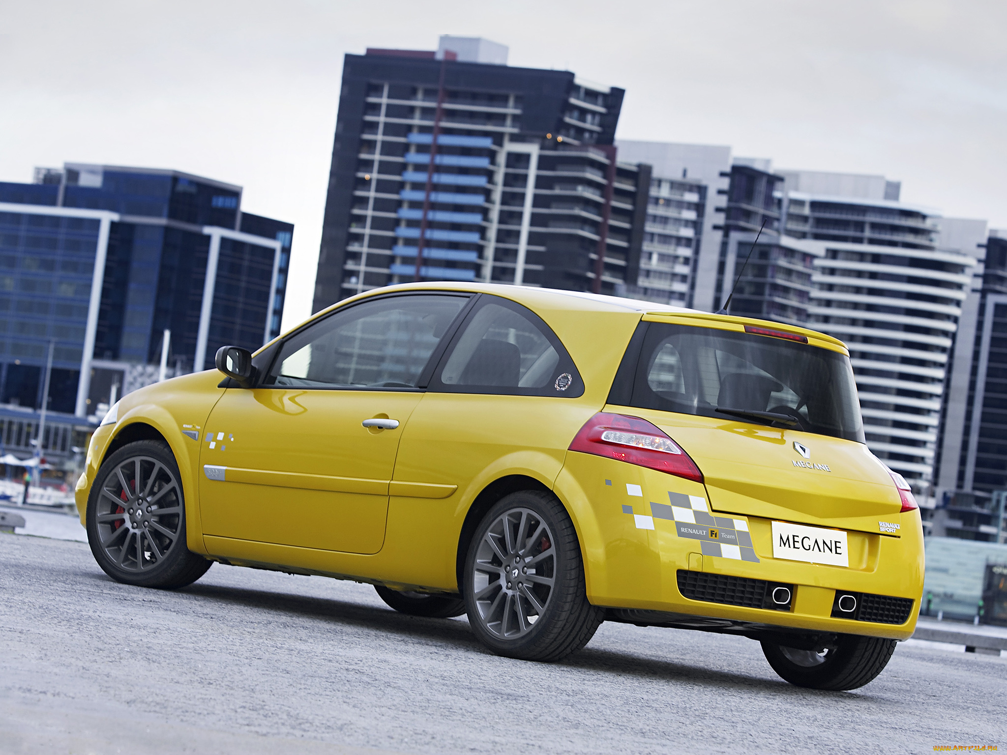автомобили, renault, megane, rs, r26, au-spec, желтый
