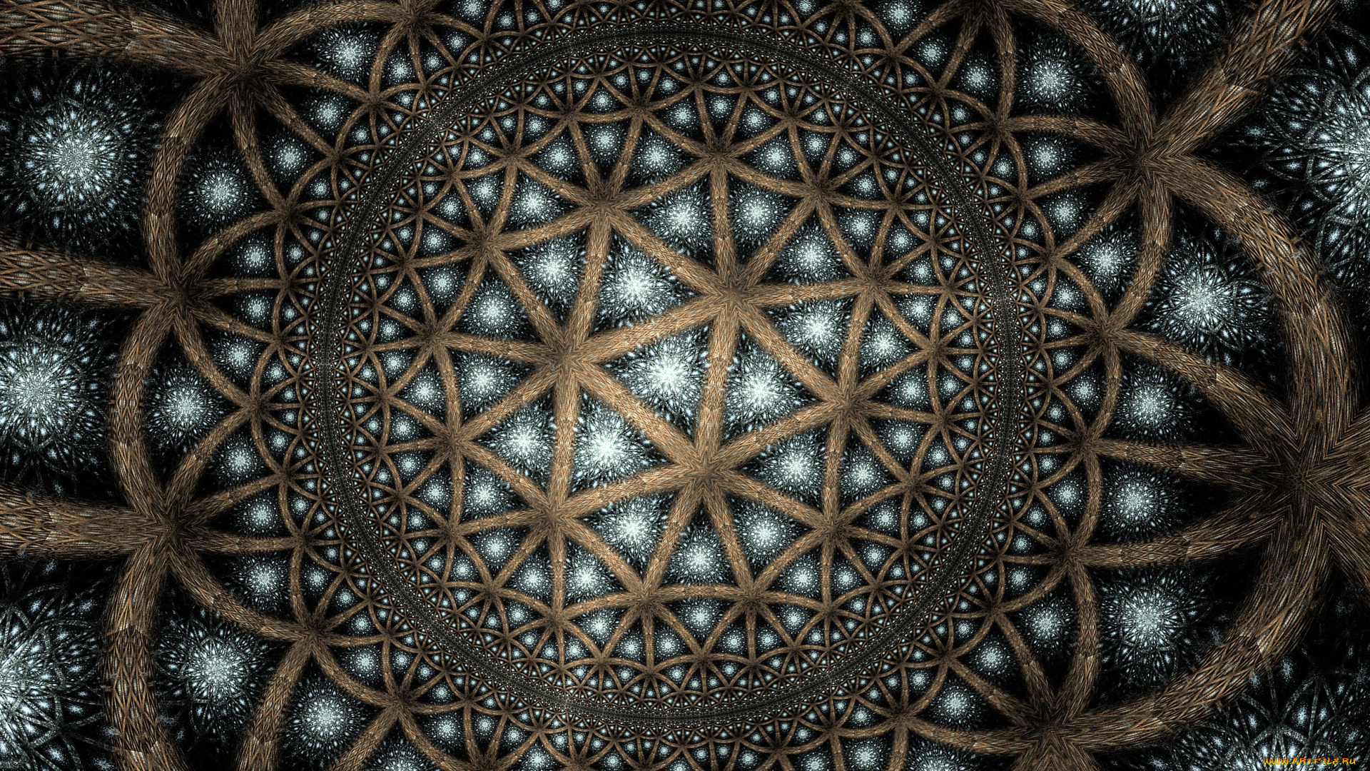 3д, графика, фракталы, , fractal, узор, цвета, фон